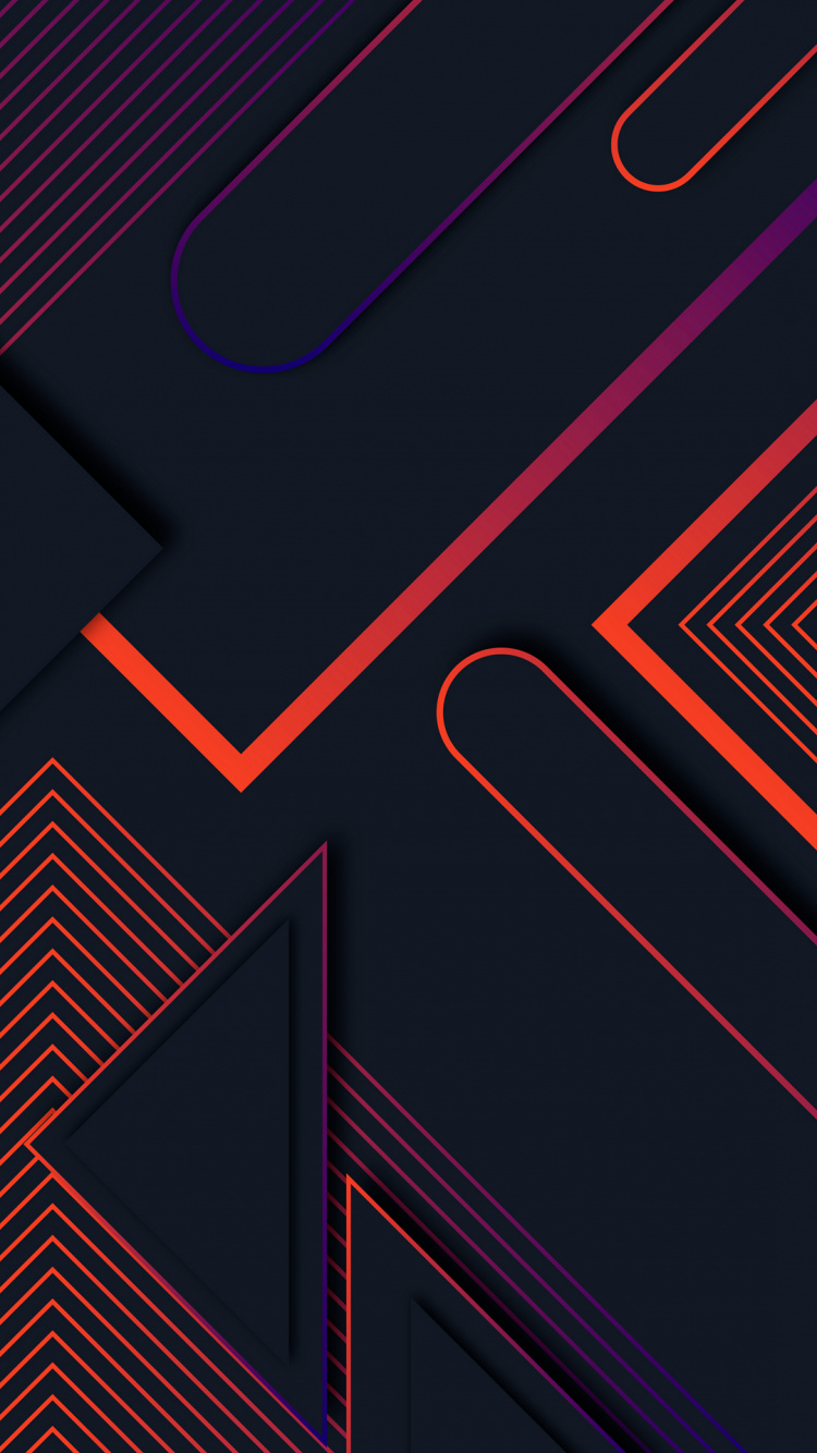 Patrón, Diseño Gráfico, Rectángulo, Triangulo, Material Propiedad. Wallpaper in 750x1334 Resolution