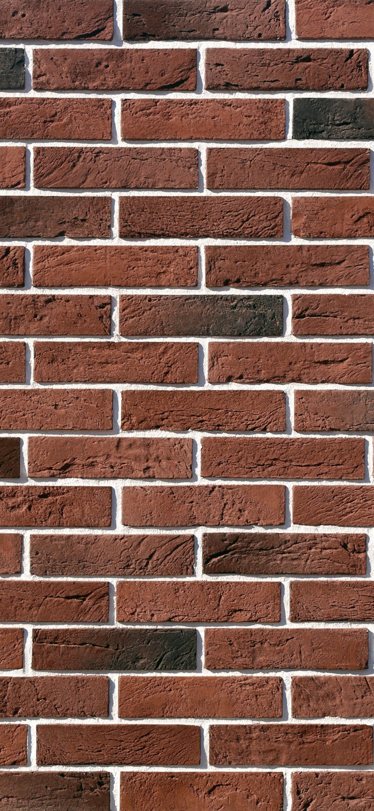 Brown and White Brick Wall. Wallpaper in 1242x2688 Resolution