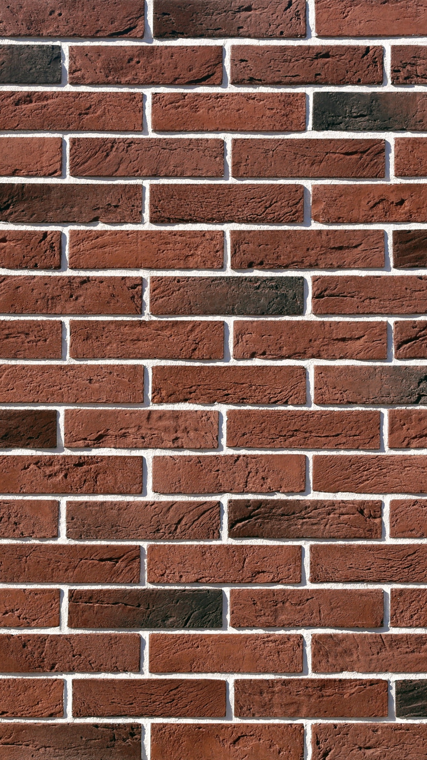 Brown and White Brick Wall. Wallpaper in 1440x2560 Resolution