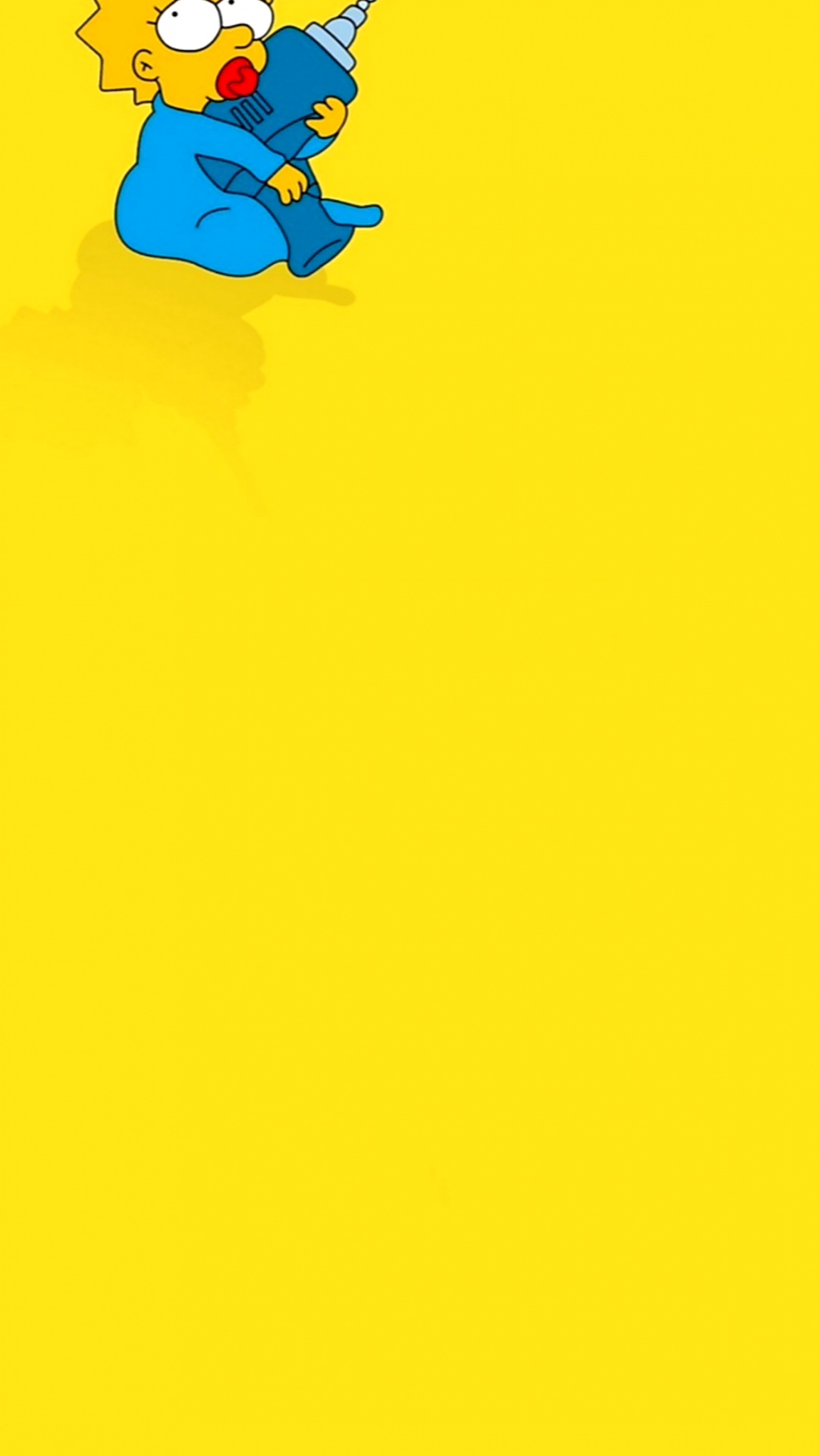 Cartoon, Dynamische Insel, Smartphone, Äpfeln, Gelb. Wallpaper in 1080x1920 Resolution