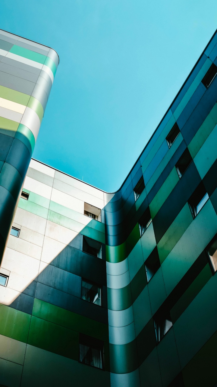 Architecture, la Journée, Lumière, Green, Azure. Wallpaper in 720x1280 Resolution