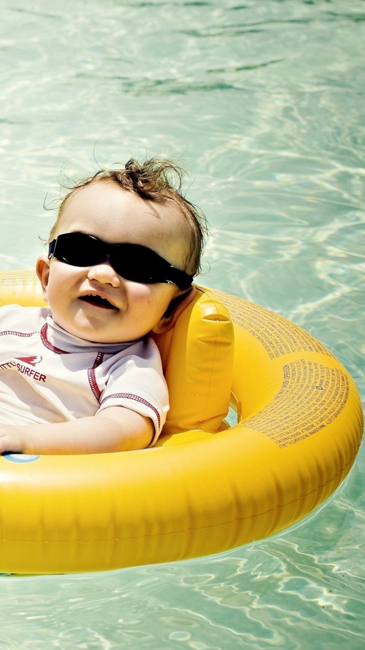 Infant, Fun, Inflatable, Recreation, Leisure. Wallpaper in 720x1280 Resolution