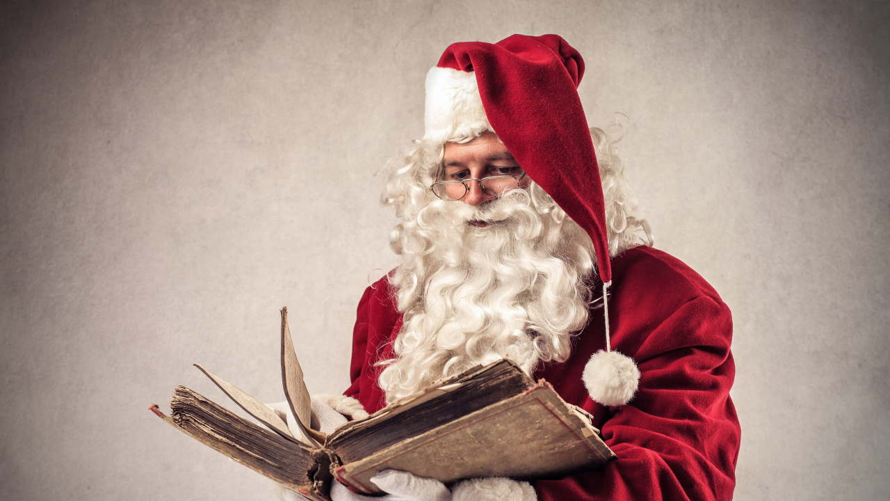 Santa Claus, Christmas Day, Christmas, Ded Moroz, Fictional Character. Wallpaper in 1280x720 Resolution