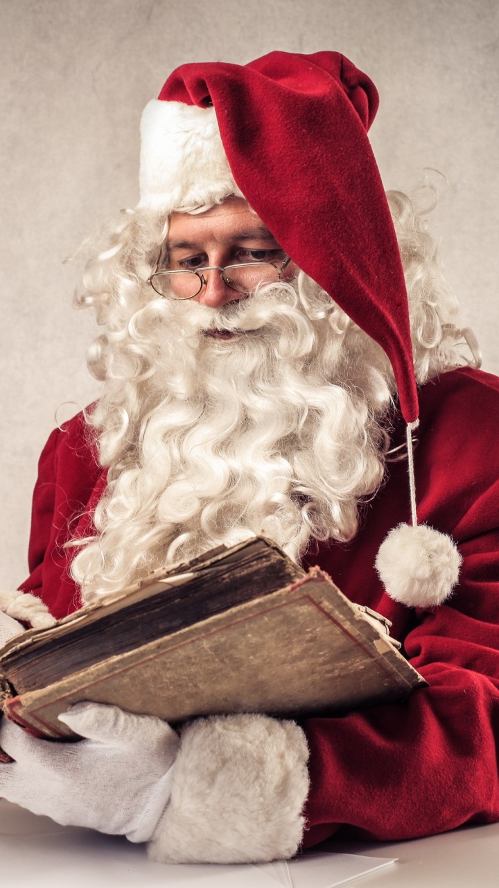 Weihnachtsmann, Weihnachten, Ded Moroz, Fiktiver Charakter, Neujahr. Wallpaper in 720x1280 Resolution