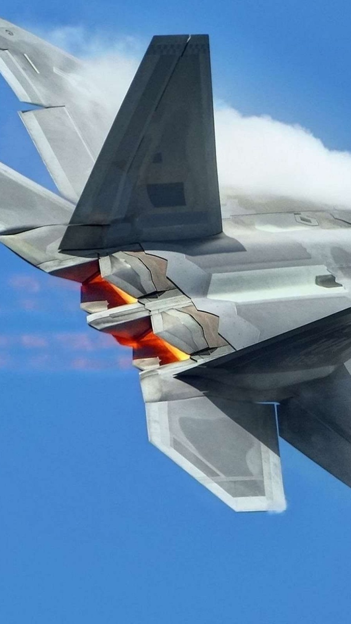 Gray Jet Plane in Mid Air During Daytime. Wallpaper in 720x1280 Resolution