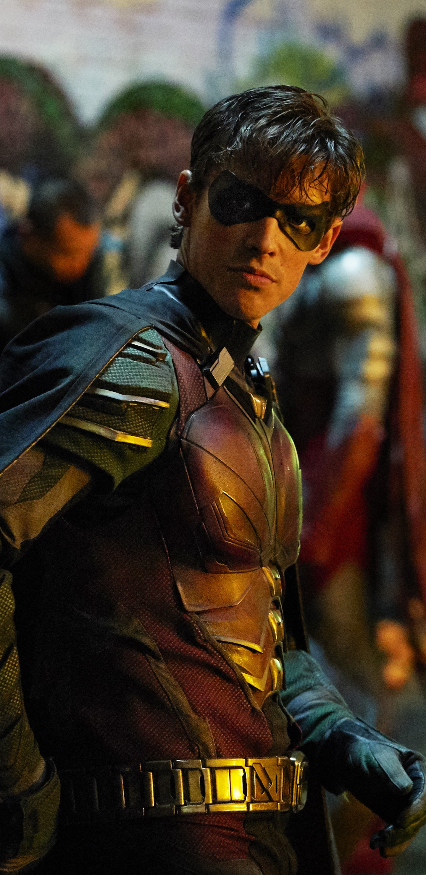 Man in Black Leather Jacket Wearing Black Sunglasses. Wallpaper in 1440x2960 Resolution