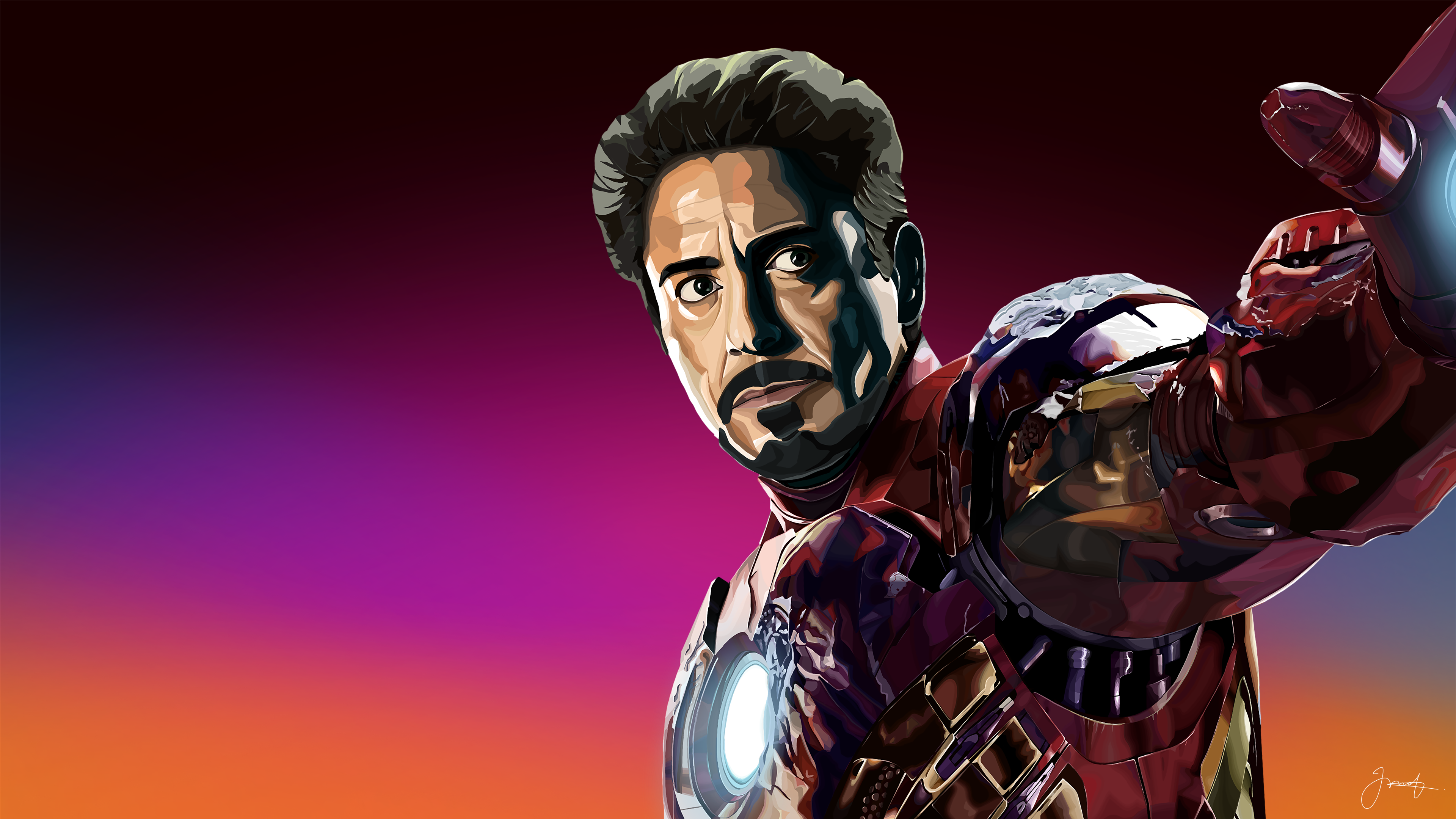 Iron Man, Tony Stark Ironman, Tony Stark, Marvel, Captain America. Wallpaper in 3840x2160 Resolution