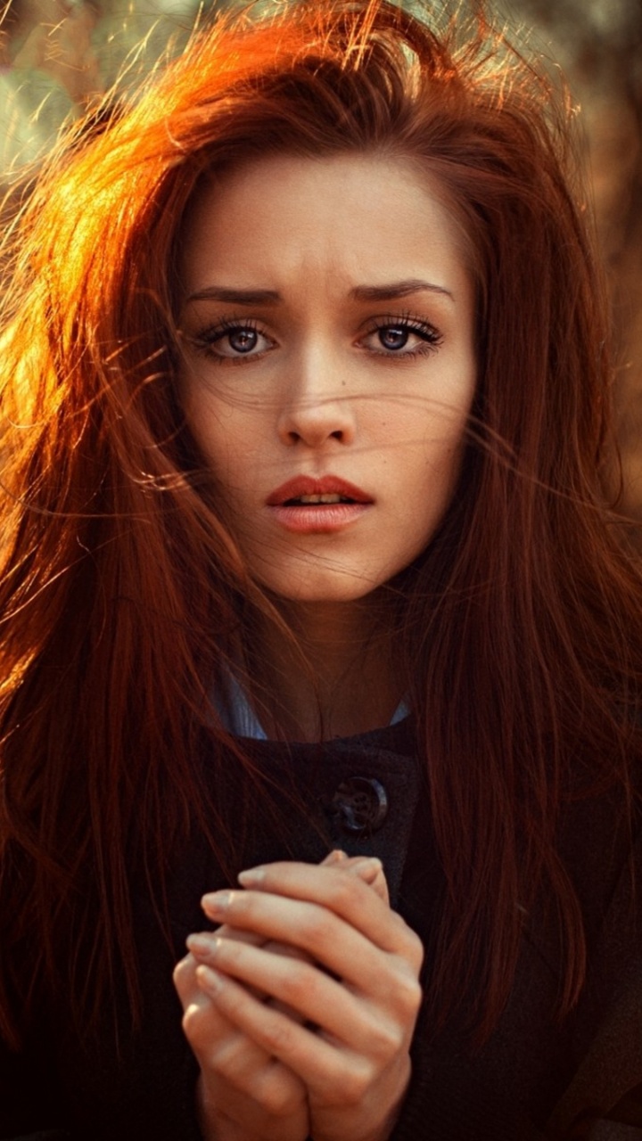 Les Cheveux Rouges, Cheveu, Beauté, Les Cheveux Longs, Coiffure. Wallpaper in 720x1280 Resolution
