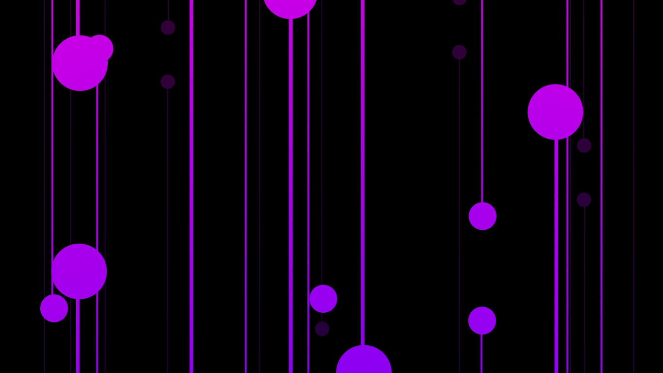 Illustration à Pois Violet et Blanc. Wallpaper in 1366x768 Resolution