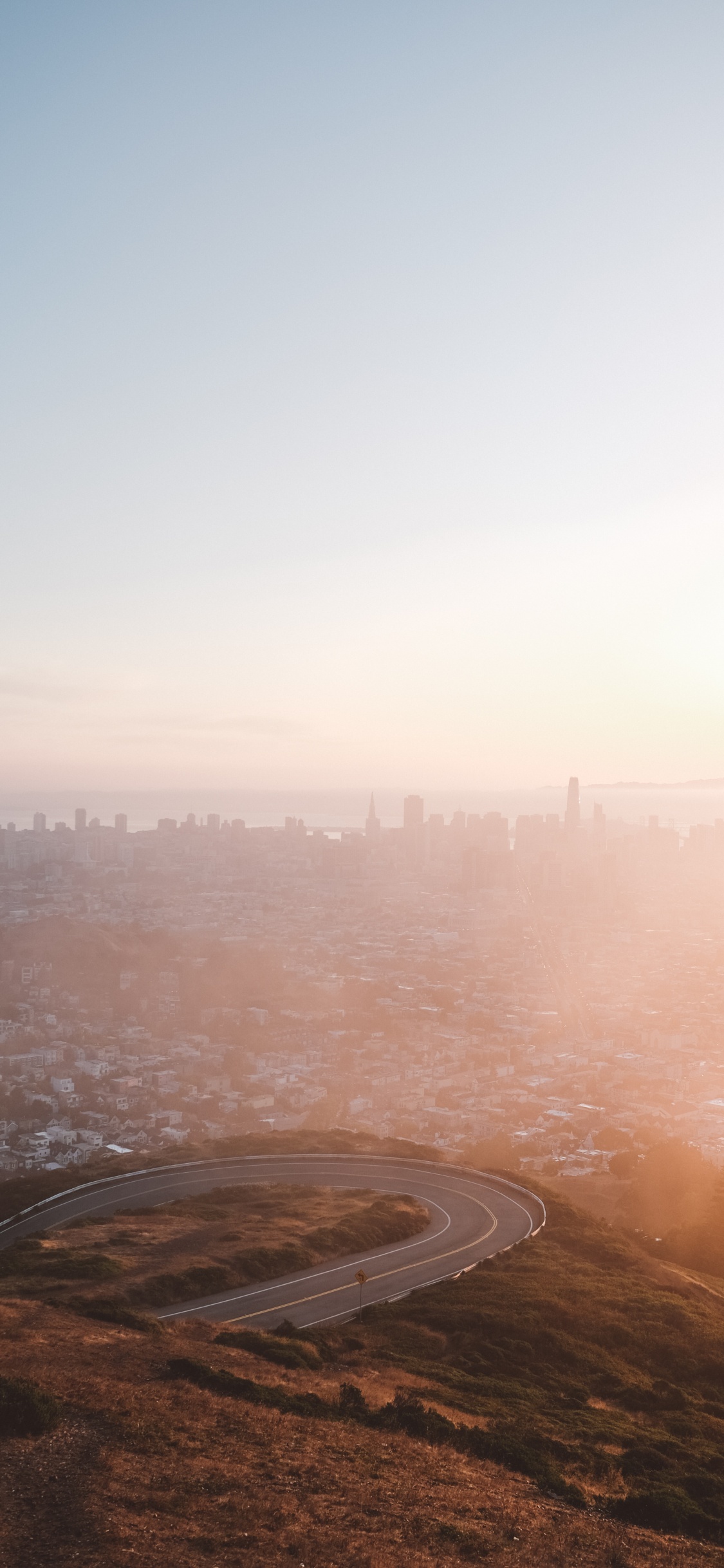 Aerial View of City During Daytime. Wallpaper in 1125x2436 Resolution