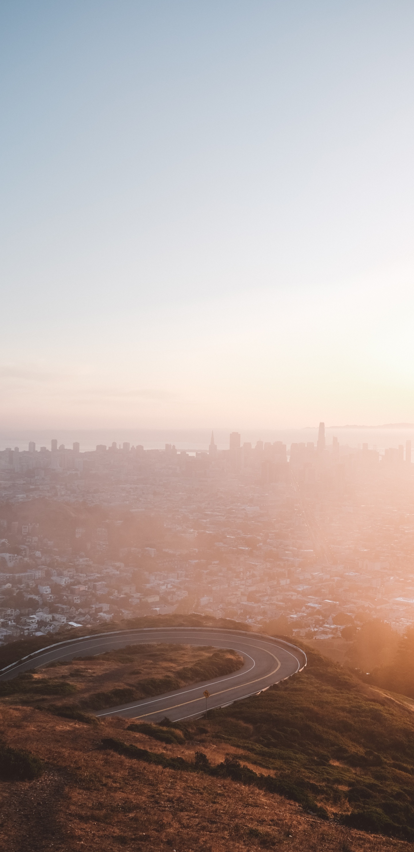 Aerial View of City During Daytime. Wallpaper in 1440x2960 Resolution