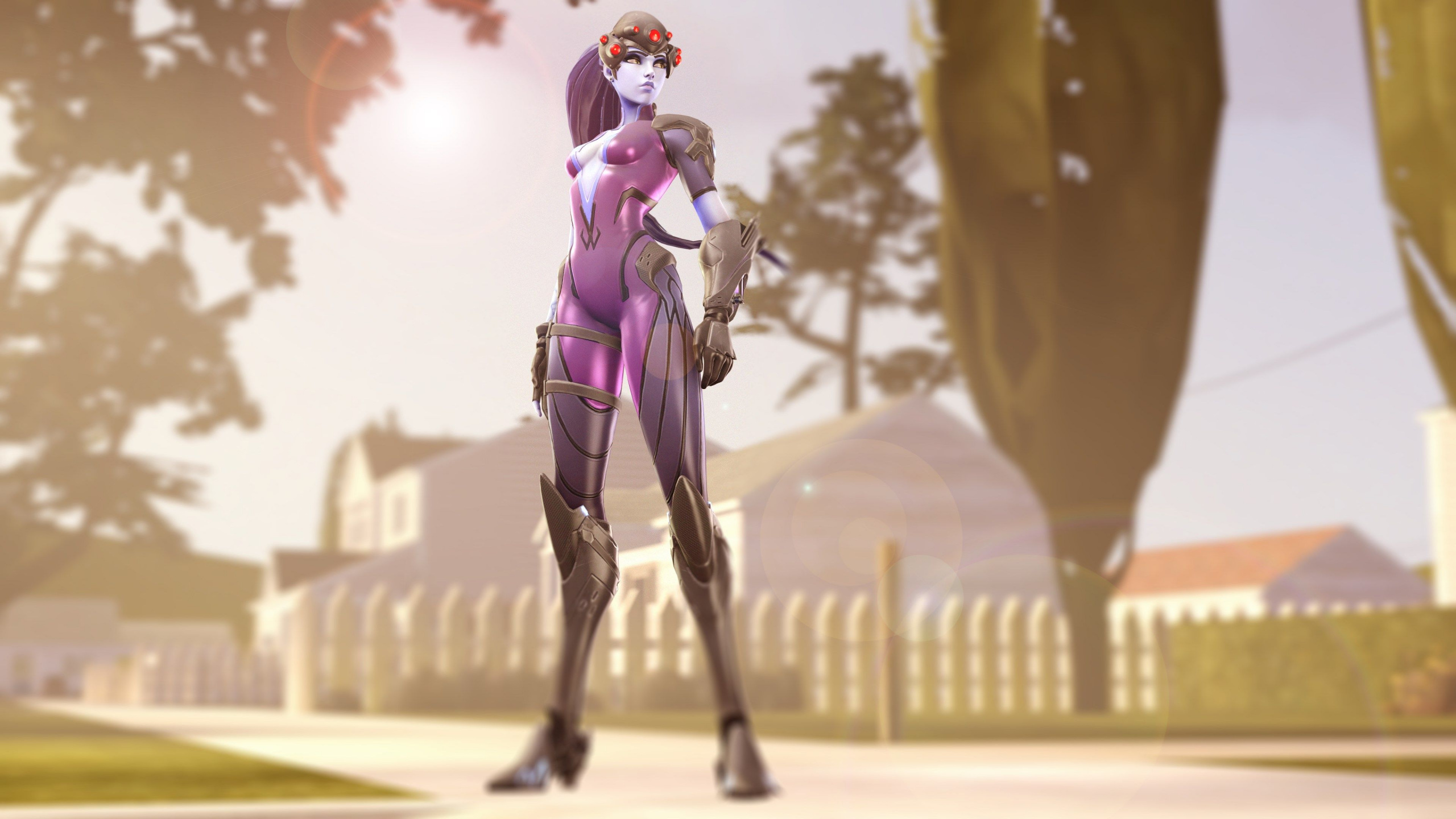 Supervisión de Widowmaker, Supervisión, Lena Oxton, Diseño de Moda, Diversión. Wallpaper in 2560x1440 Resolution