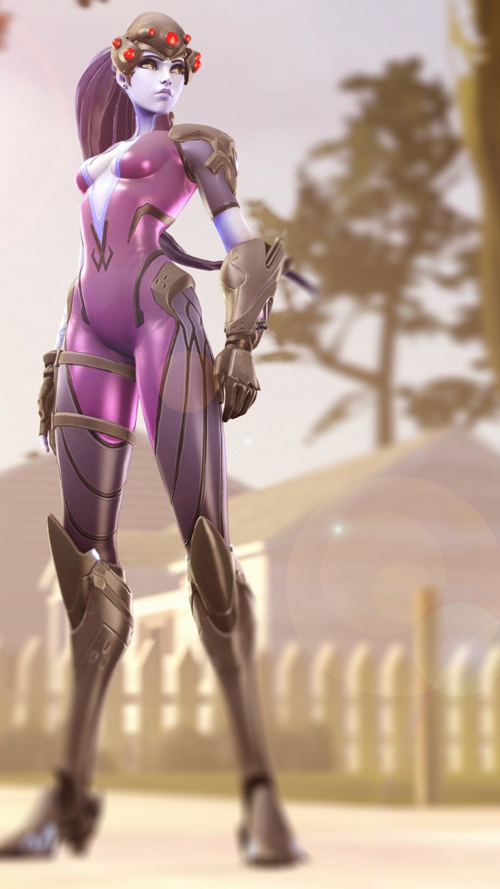 Witwenmacher Wache, Overwatch, Lena Oxton, Baum, Modedesign. Wallpaper in 720x1280 Resolution