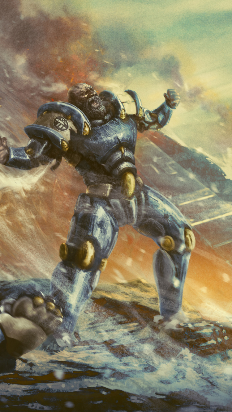 Warlord, Personnage de Fiction, Masque, Art, Face. Wallpaper in 750x1334 Resolution