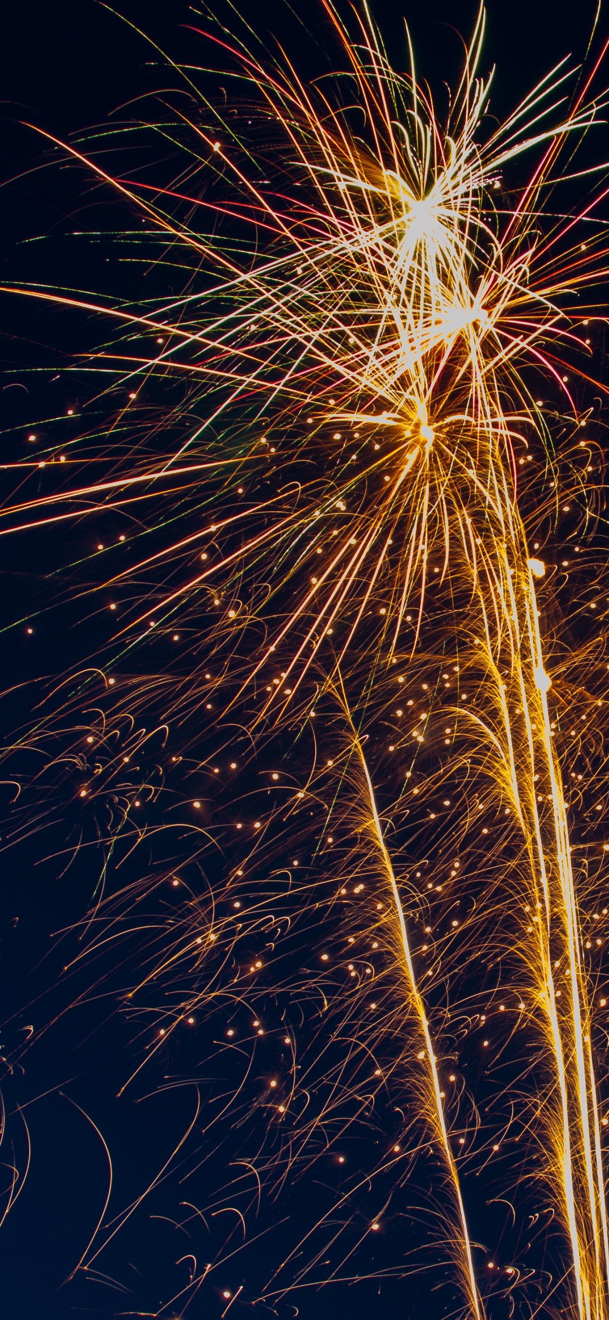 Artifice, Salut, le Jour de L'an, Minuit, Diwali. Wallpaper in 1242x2688 Resolution