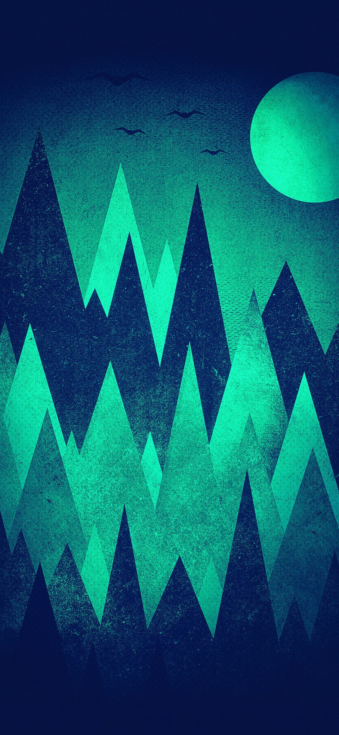 Art, Graphique, Affiche, la Pureté de la Couleur, Sarcelle. Wallpaper in 1125x2436 Resolution