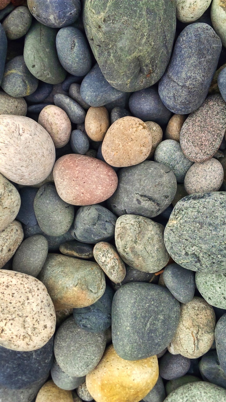 Gray and Brown Stone Fragments. Wallpaper in 720x1280 Resolution
