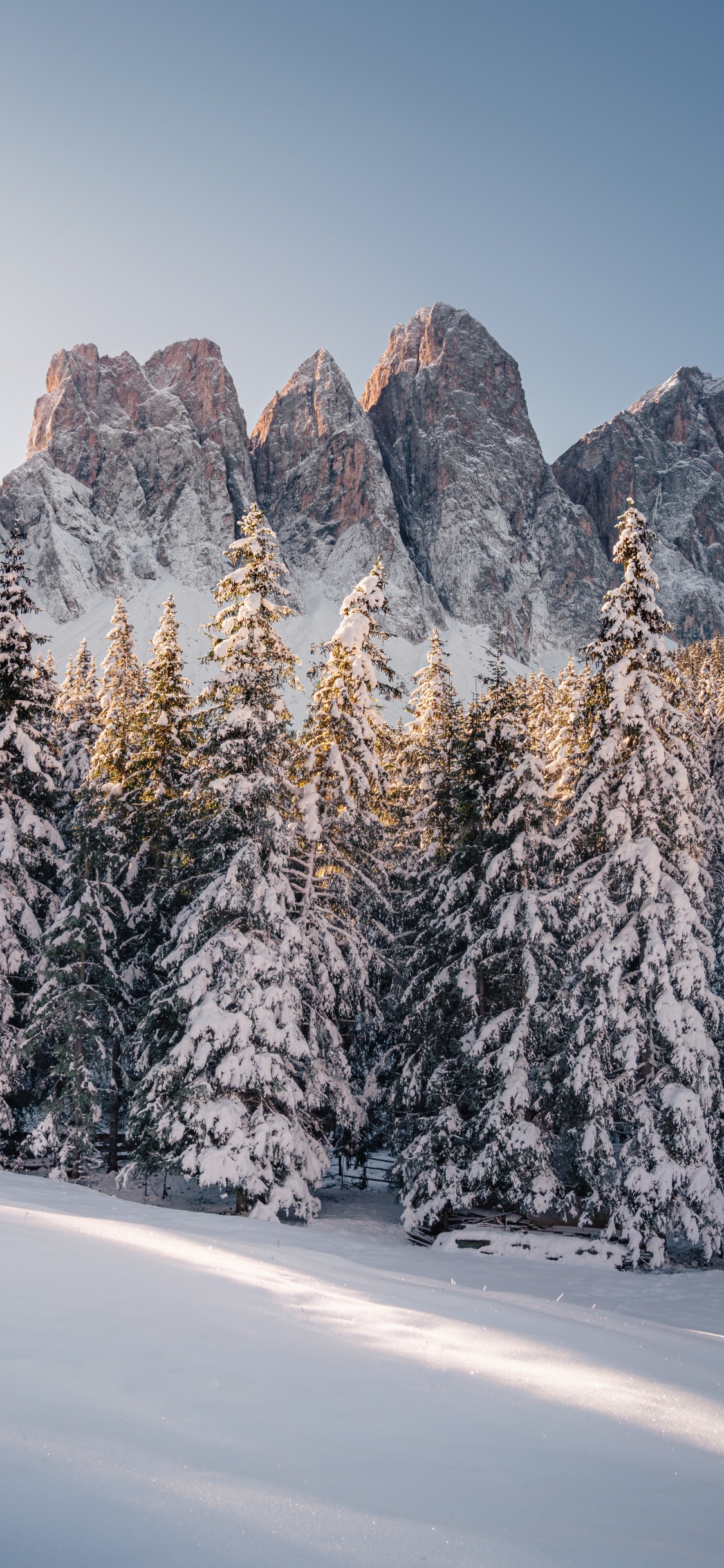 Invierno, Alpes, Francia, Canadá, Montaña. Wallpaper in 1125x2436 Resolution
