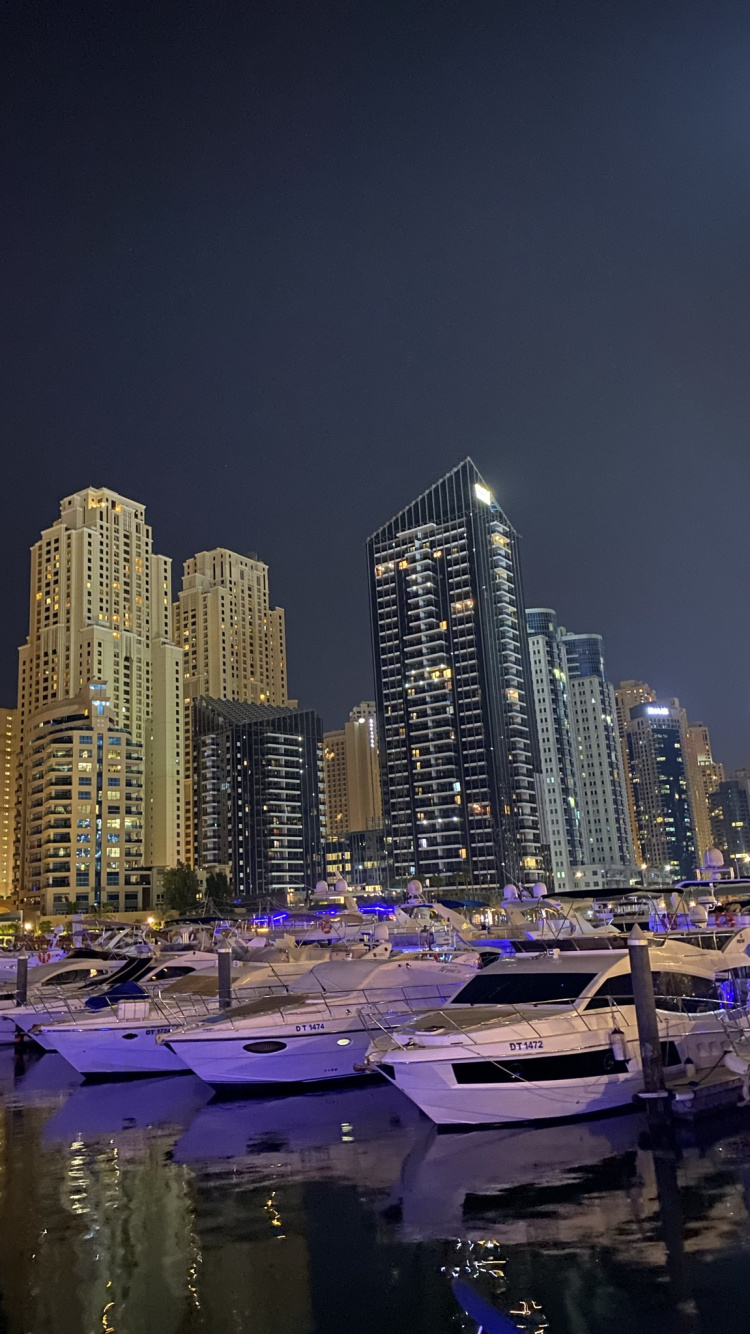 迪拜, 城市景观, 塔块, 大都会, 城市 壁纸 750x1334 允许