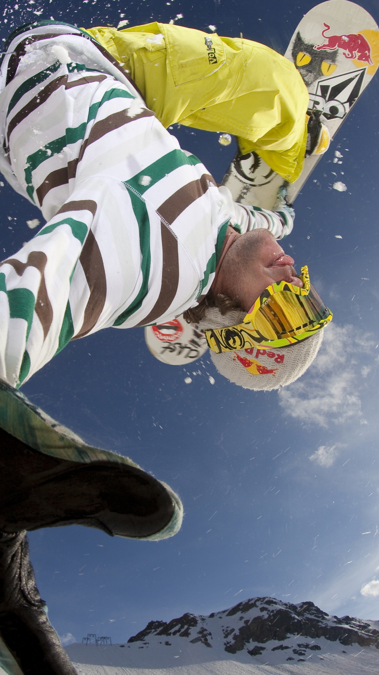 Man in Yellow and White Jacket and Black Pants Riding on Brown Horse During Daytime. Wallpaper in 1440x2560 Resolution