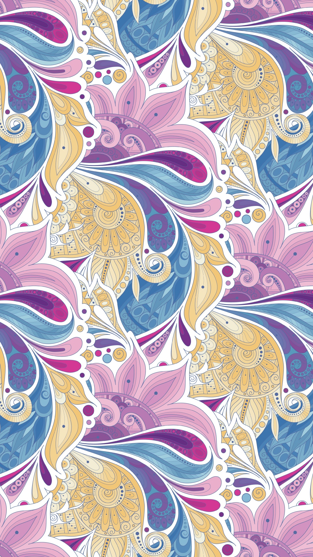 Pintura Abstracta Azul Verde y Amarilla. Wallpaper in 1080x1920 Resolution