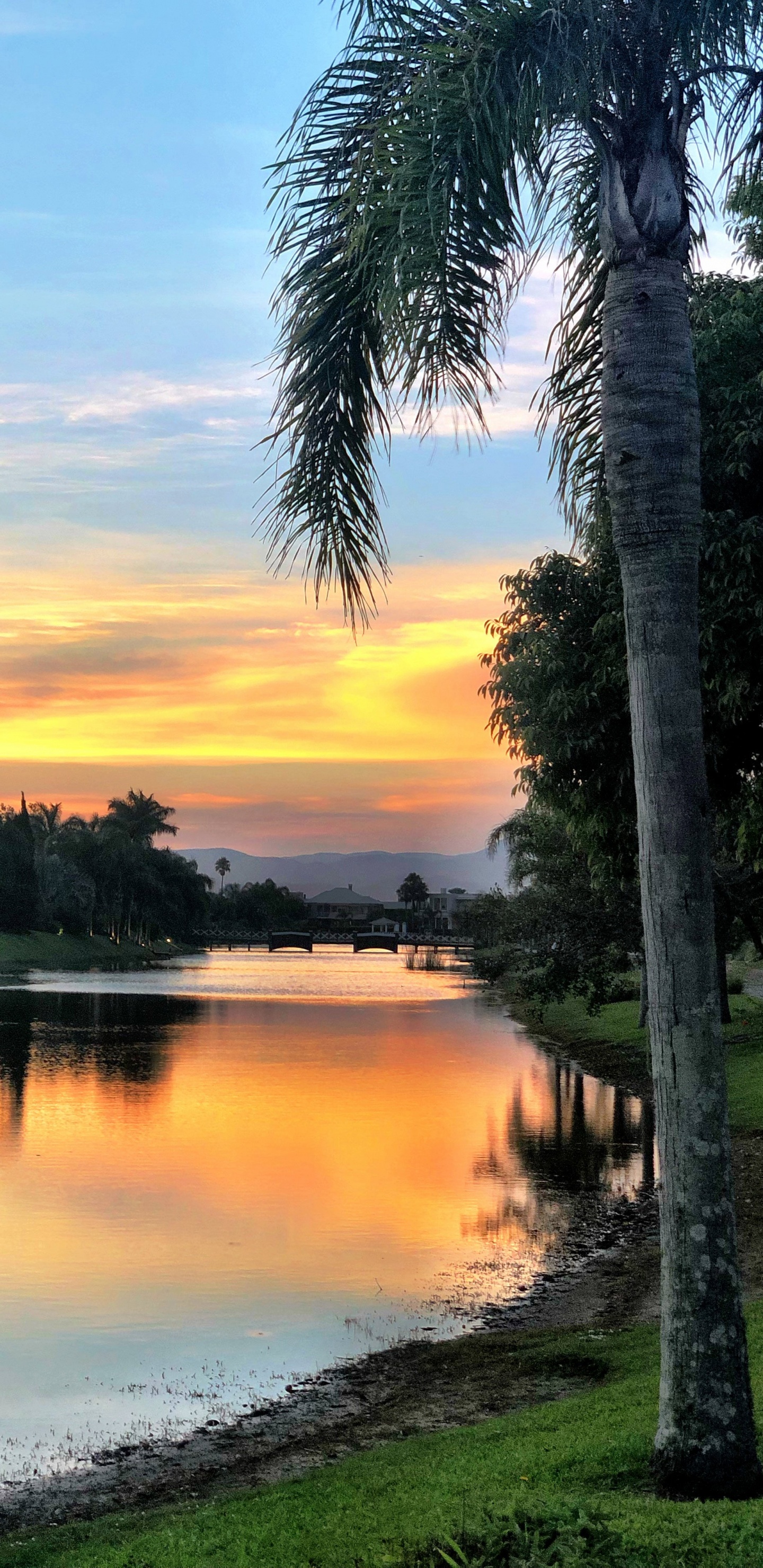 Reflexion, Molare Konzentration, Wasser, Cloud, Wasserressourcen. Wallpaper in 1440x2960 Resolution