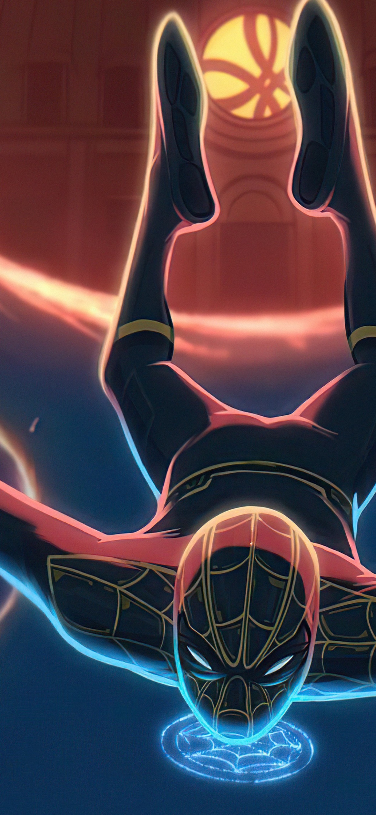 Spider-man: no Way Home, Spider-man, Doctor Extraño, Marvel Studios, Músculos. Wallpaper in 1242x2688 Resolution