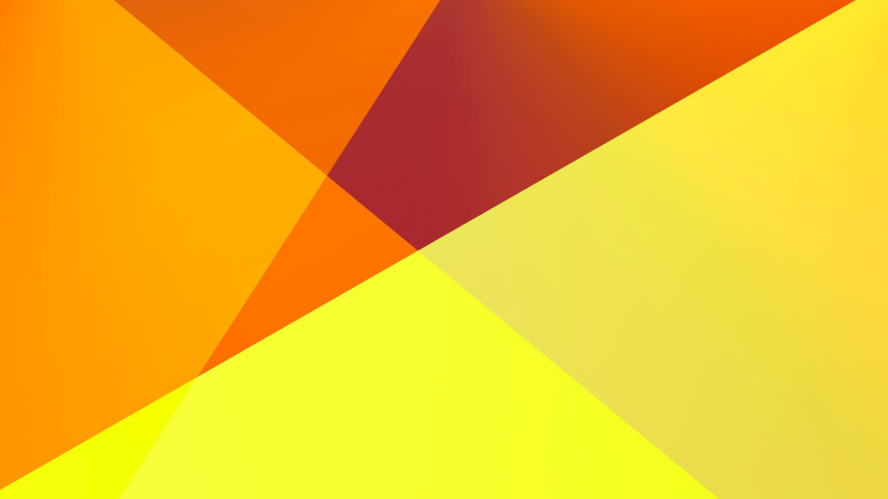 Yellow Orange and Green Abstract Painting. Wallpaper in 1280x720 Resolution