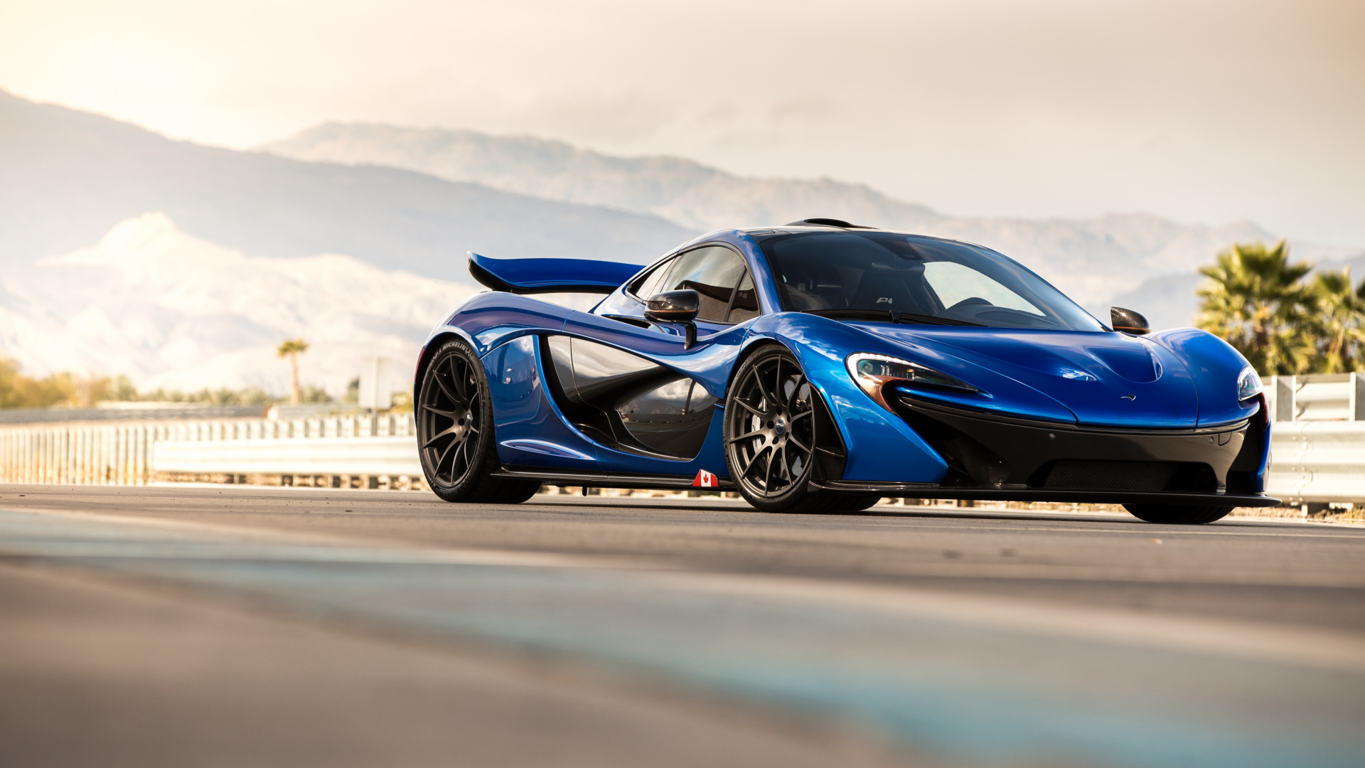 Blauer Porsche 911 Tagsüber Unterwegs. Wallpaper in 1920x1080 Resolution