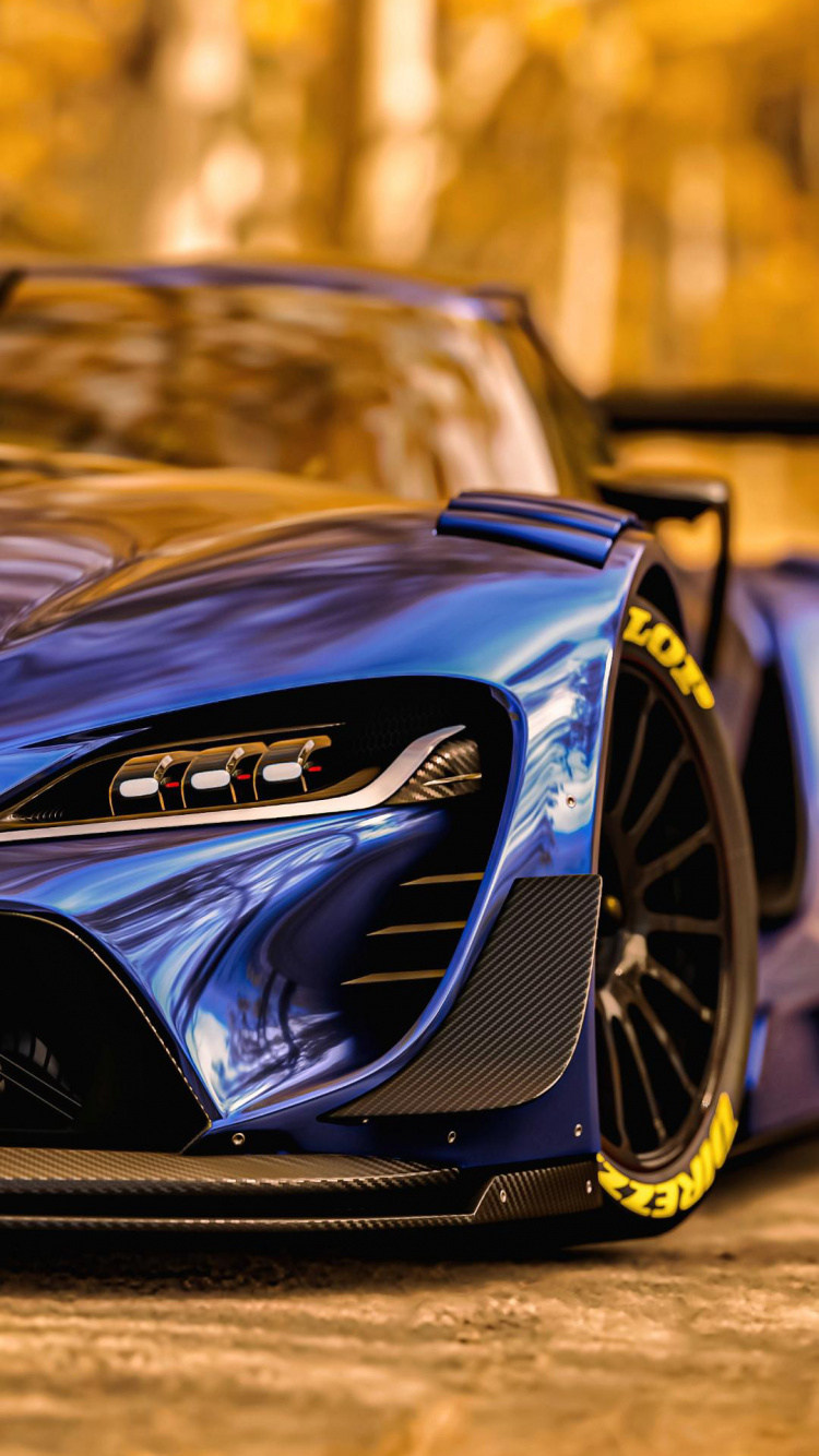 Toyota Supra, Toyota, Toyota FT-1, Émotion Intense D'Apollo, Voiture de Luxe. Wallpaper in 750x1334 Resolution