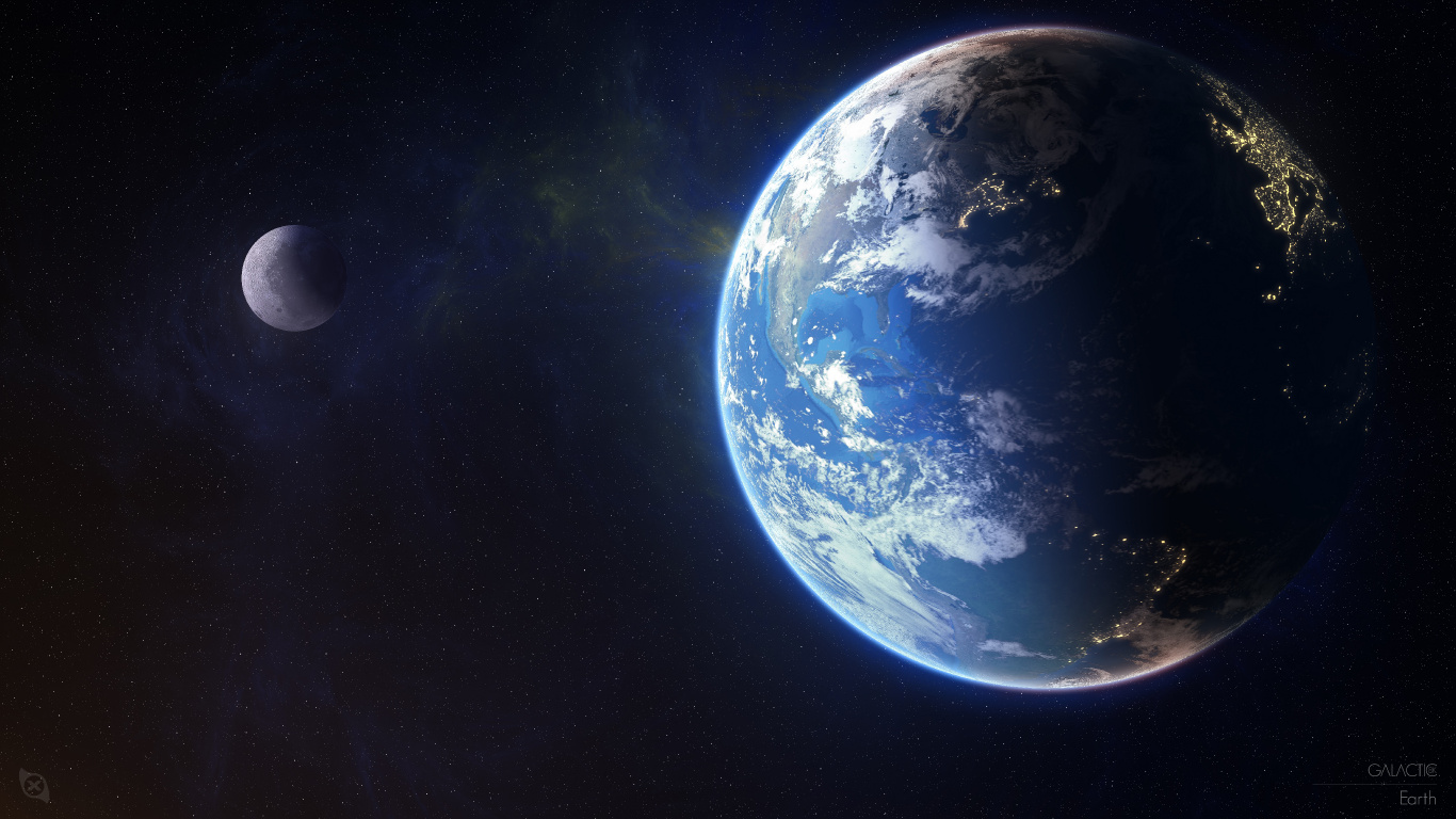 Terre, Atmosphère, Azure, Objet Astronomique, Sciences. Wallpaper in 1366x768 Resolution