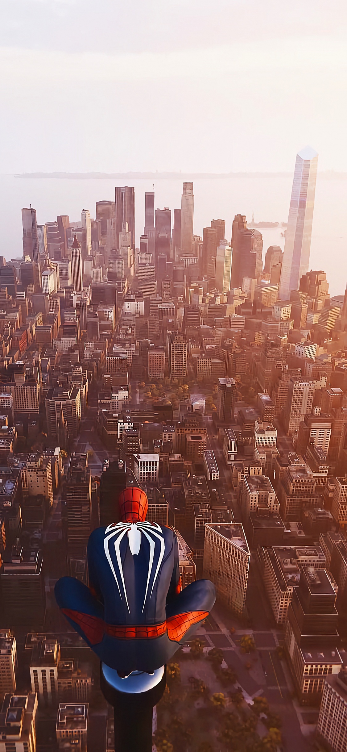 Spider-man, 超级英雄, 海报, 艺术, 惊奇漫画 壁纸 1125x2436 允许