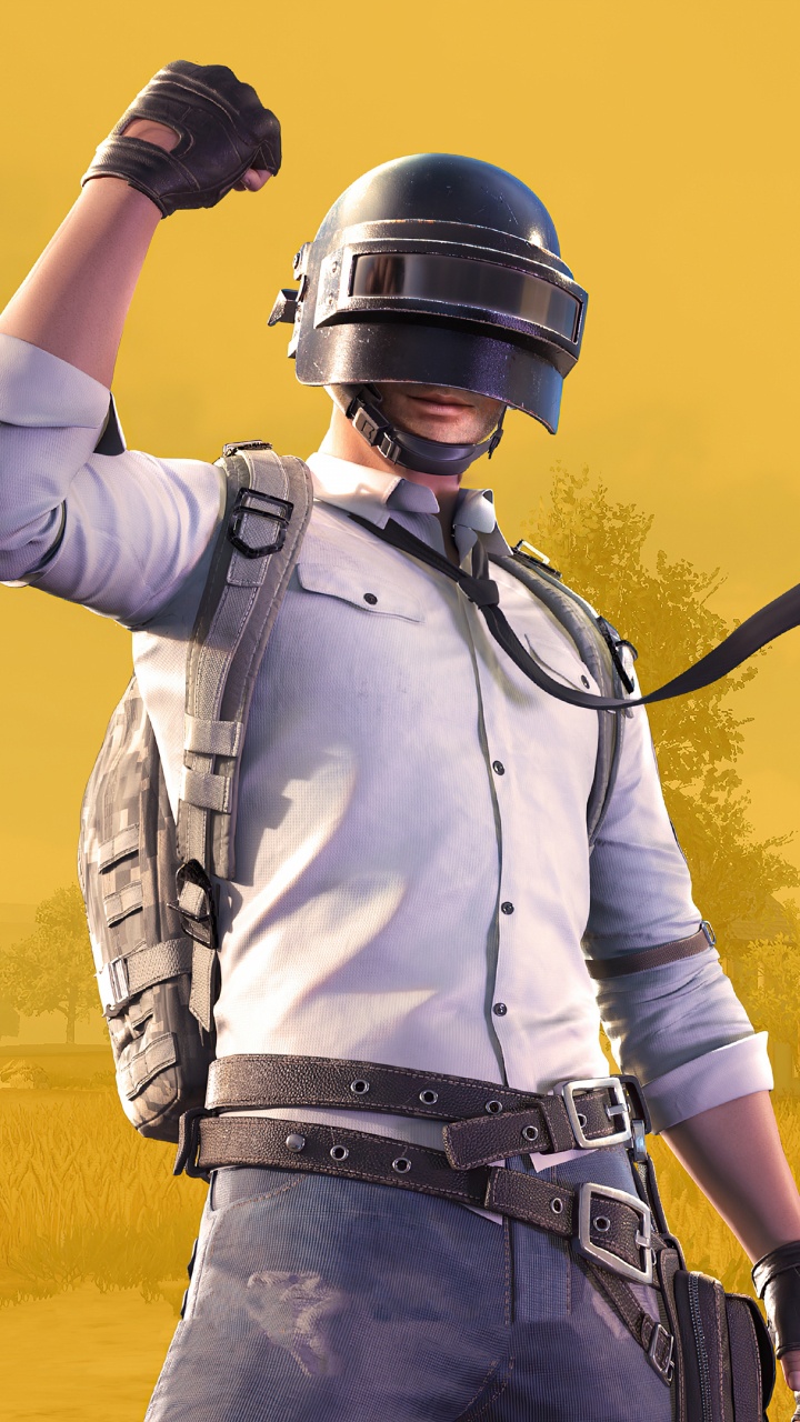 Pubg Neuen Zustand, Krafton, Neue Welt, Spieler, Helm. Wallpaper in 720x1280 Resolution