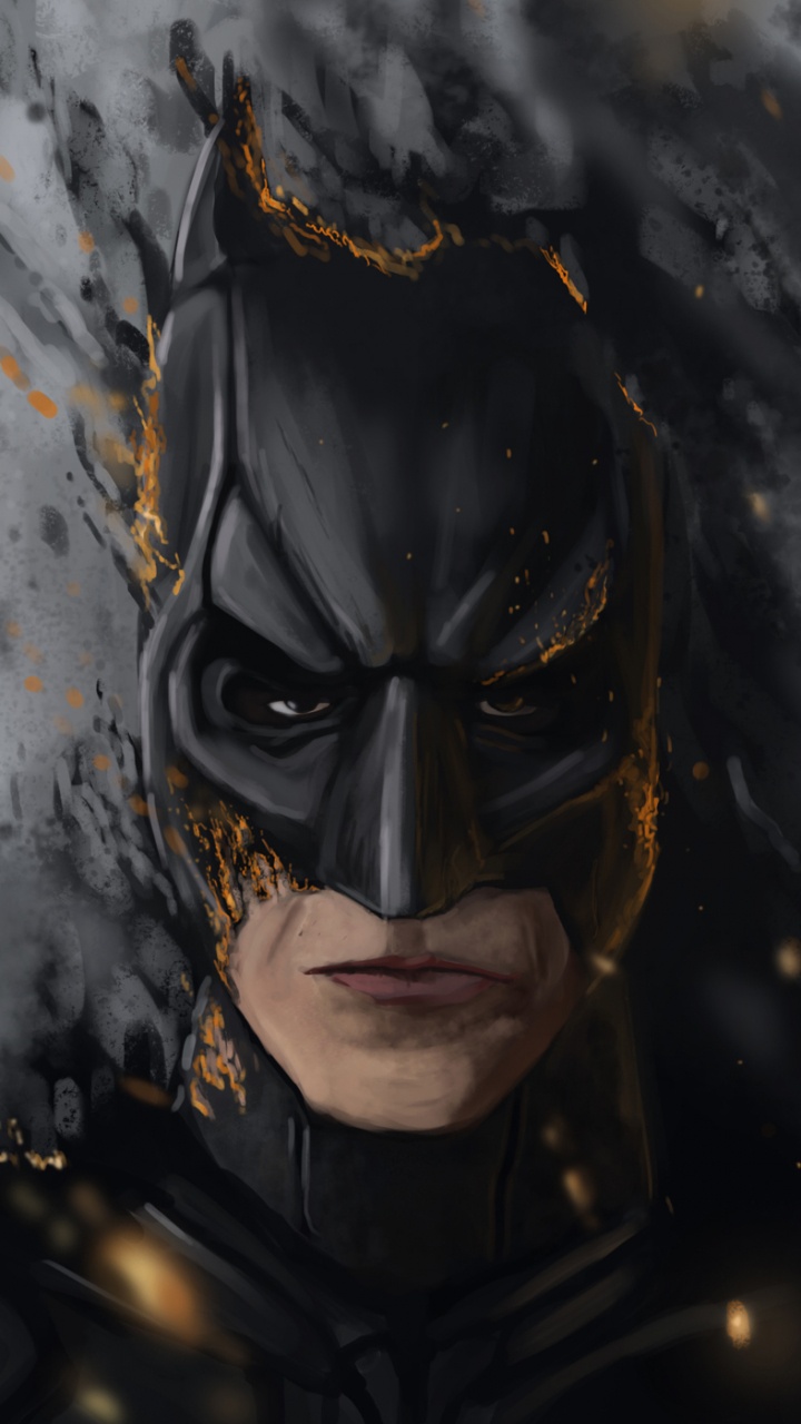 Person in Black Mask With White Clouds. Wallpaper in 720x1280 Resolution