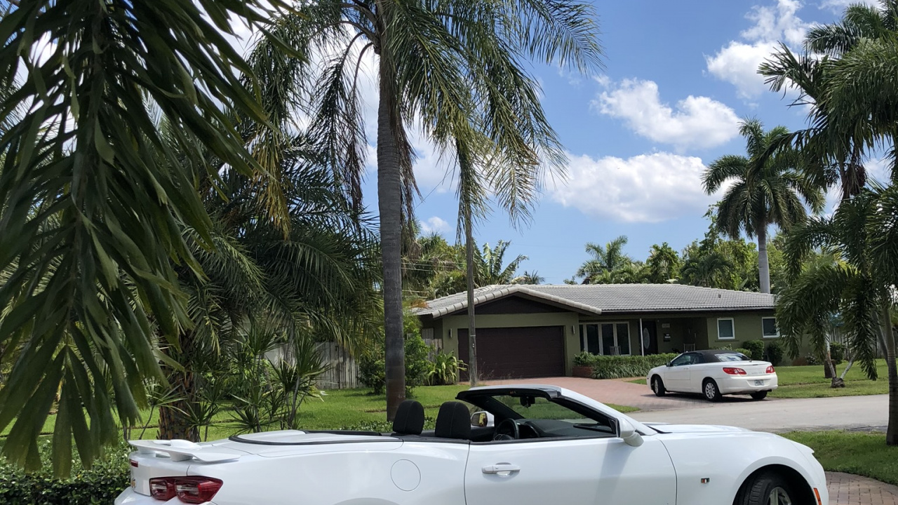 Chevrolet Camaro, Chevrolet, Miami, Convertible, King. Wallpaper in 1280x720 Resolution