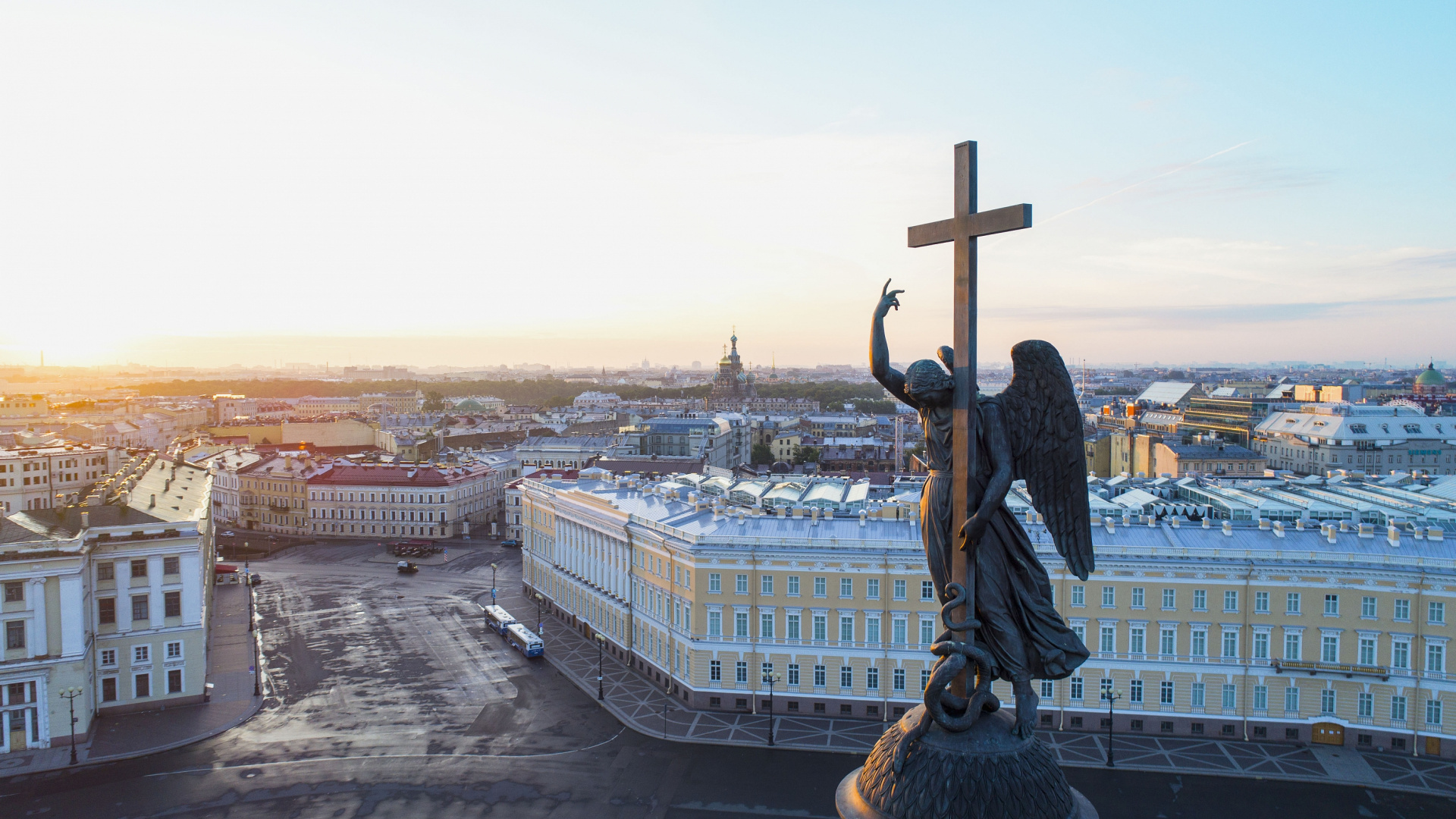 Brown Wooden Cross on Top of Building During Daytime. Wallpaper in 1920x1080 Resolution