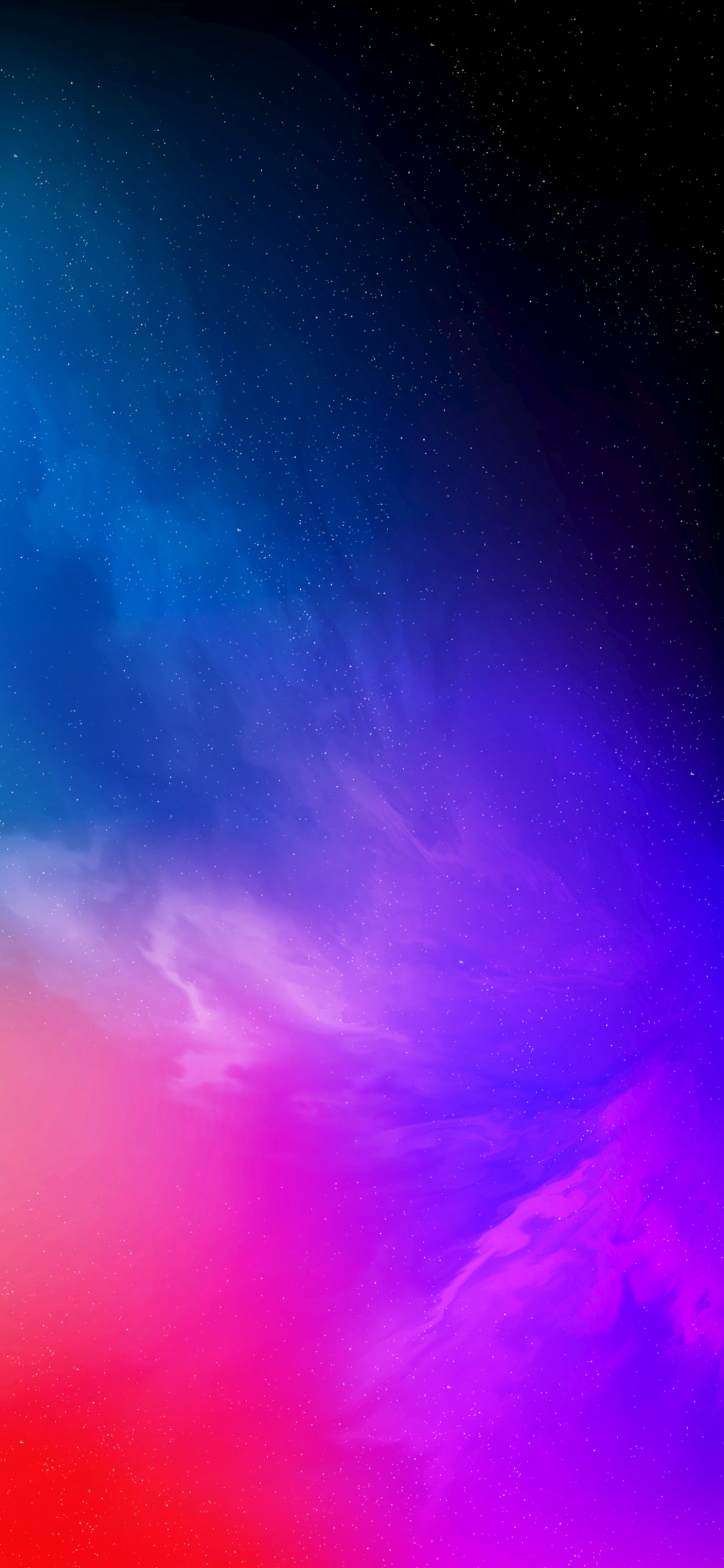 Atmosphere, Space, Outer Space, Azure, Purple. Wallpaper in 1242x2688 Resolution