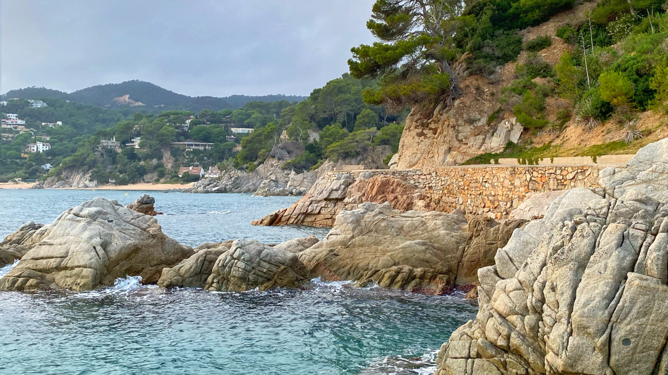 海岸, 人体内的水, 水资源, 海角, 银行 壁纸 1366x768 允许