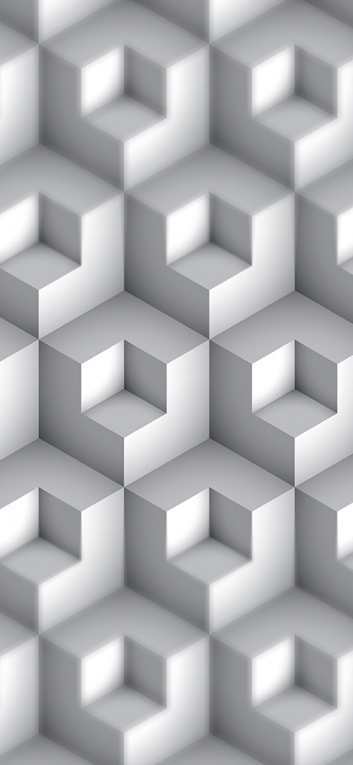 3d Box, Cube, Nexus 5, Three Dimensional Space, Rectangle. Wallpaper in 1125x2436 Resolution