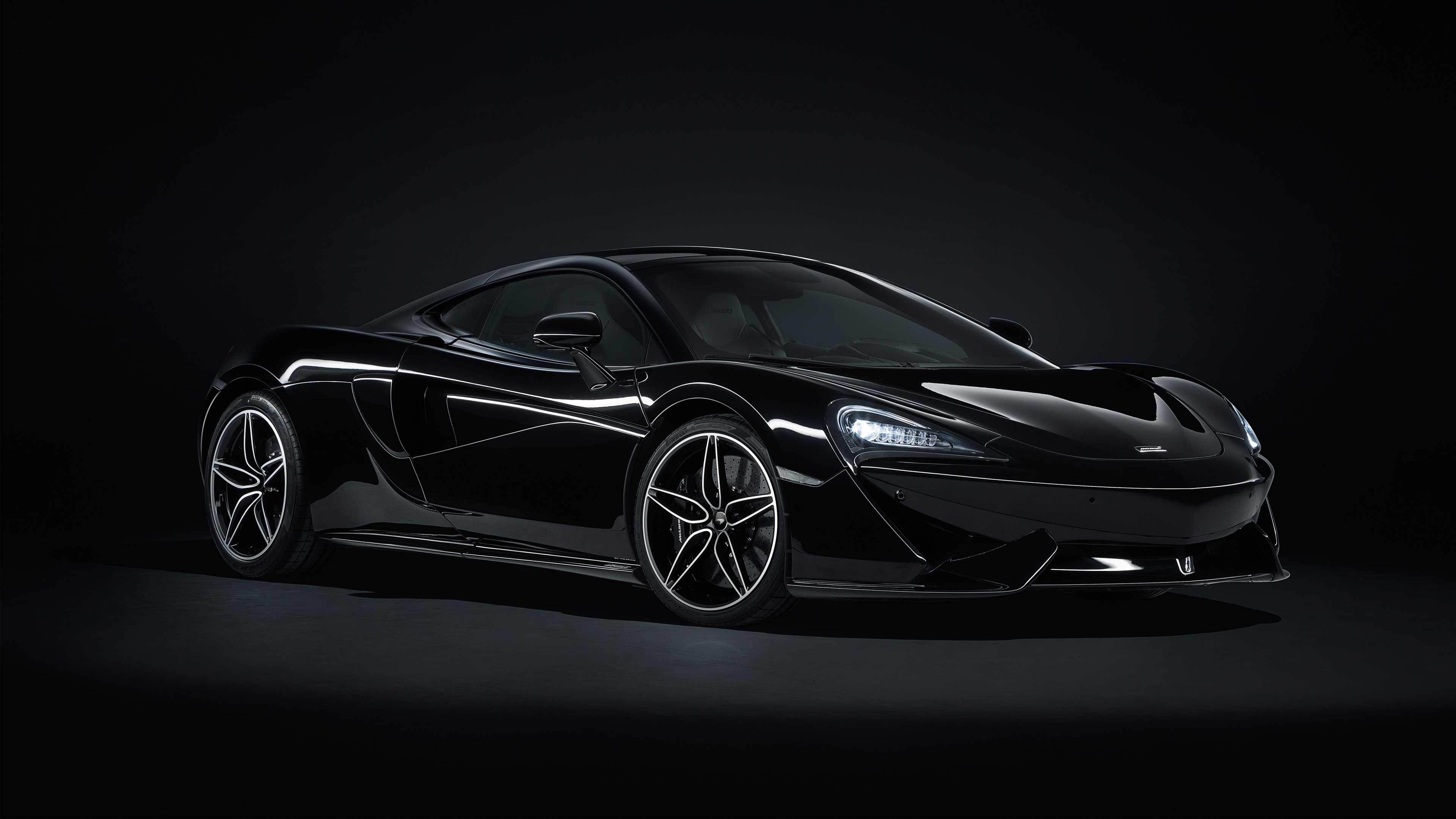 Mclaren Noir, McLaren 570GT 2018, Mclaren Automotive, Mclaren, Roi. Wallpaper in 3840x2160 Resolution