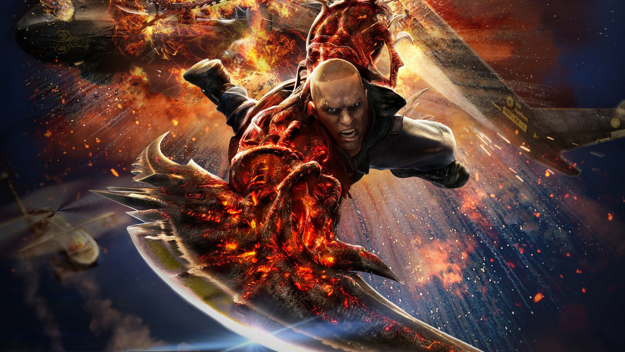 Prototype 2, Prototype, Space, Jin Kazama, Special Effects. Wallpaper in 1280x720 Resolution