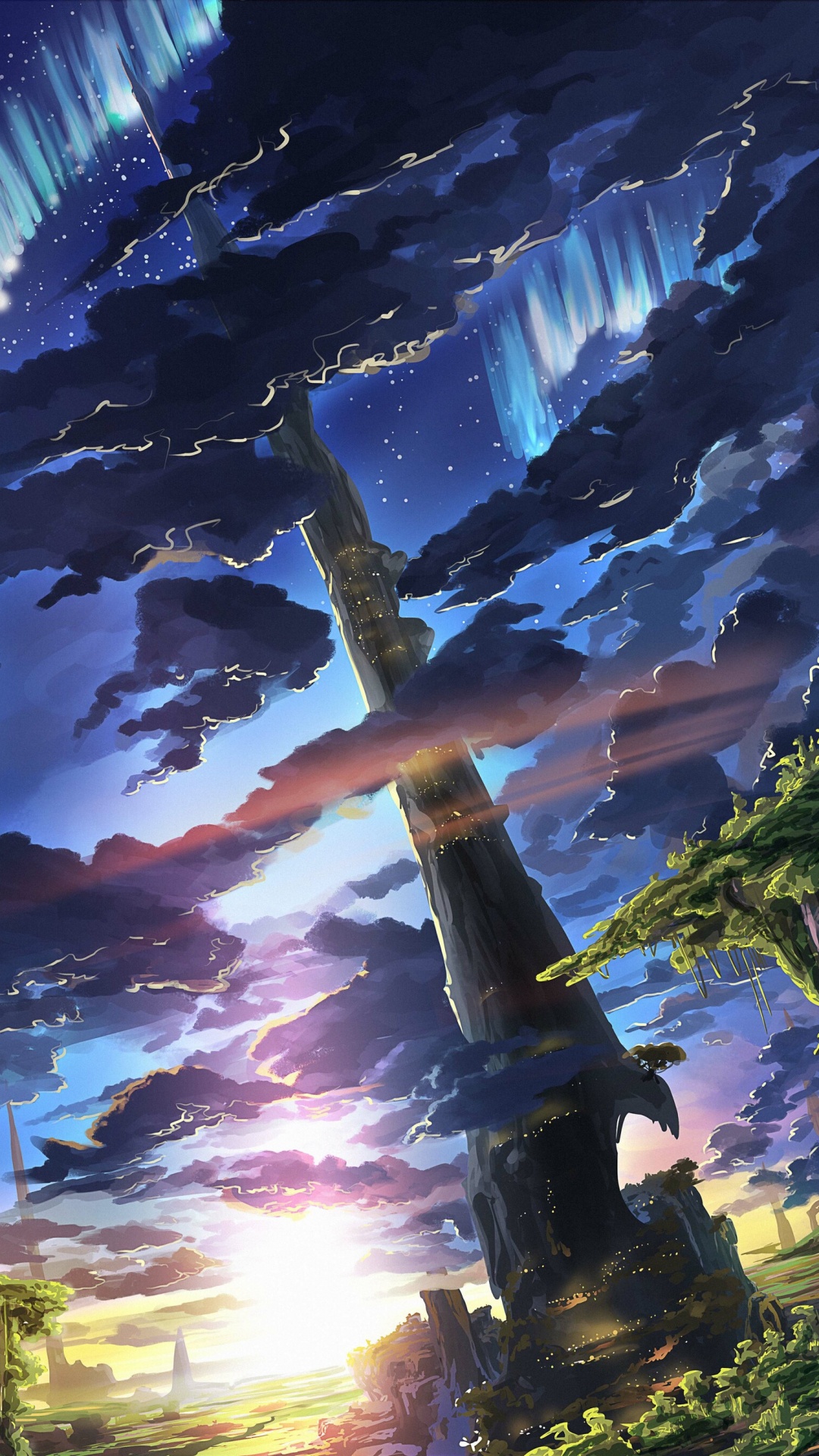 气氛, 光, 空间, 建筑, 地球的气氛 壁纸 1080x1920 允许