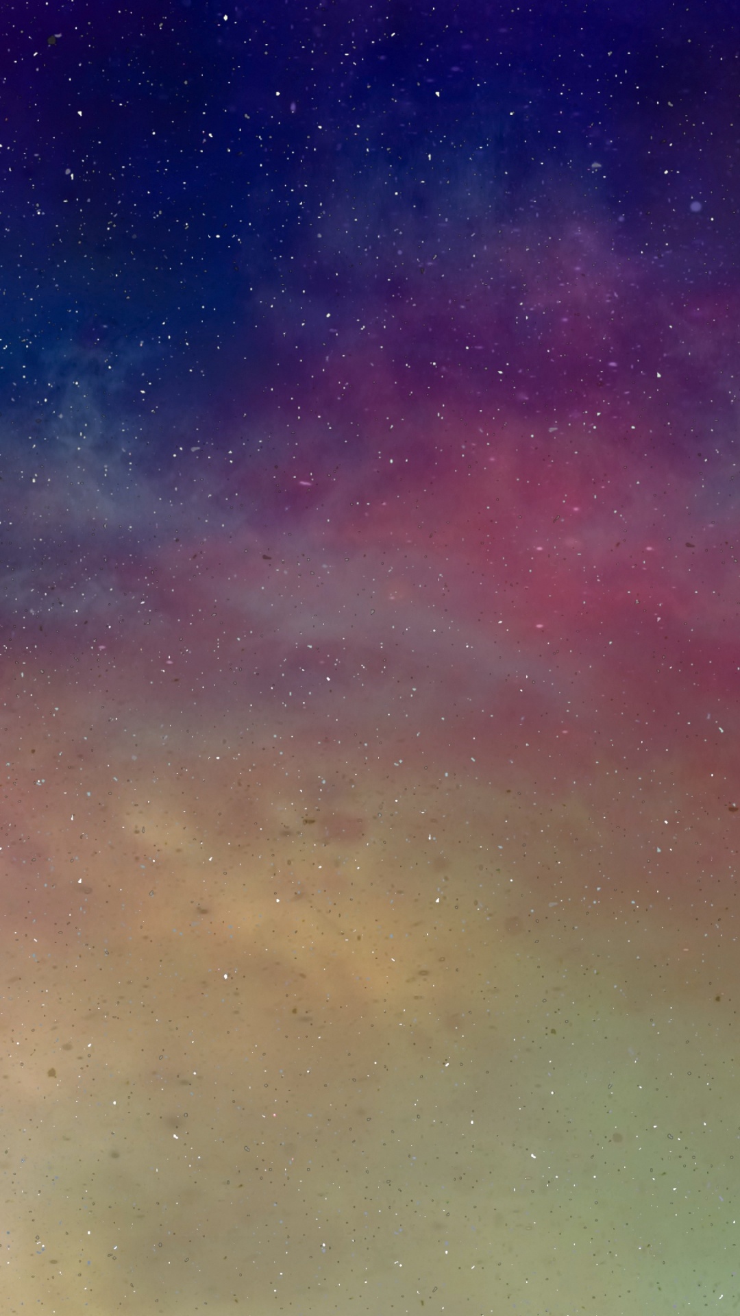 Cielo Azul y Naranja Con Estrellas. Wallpaper in 1080x1920 Resolution