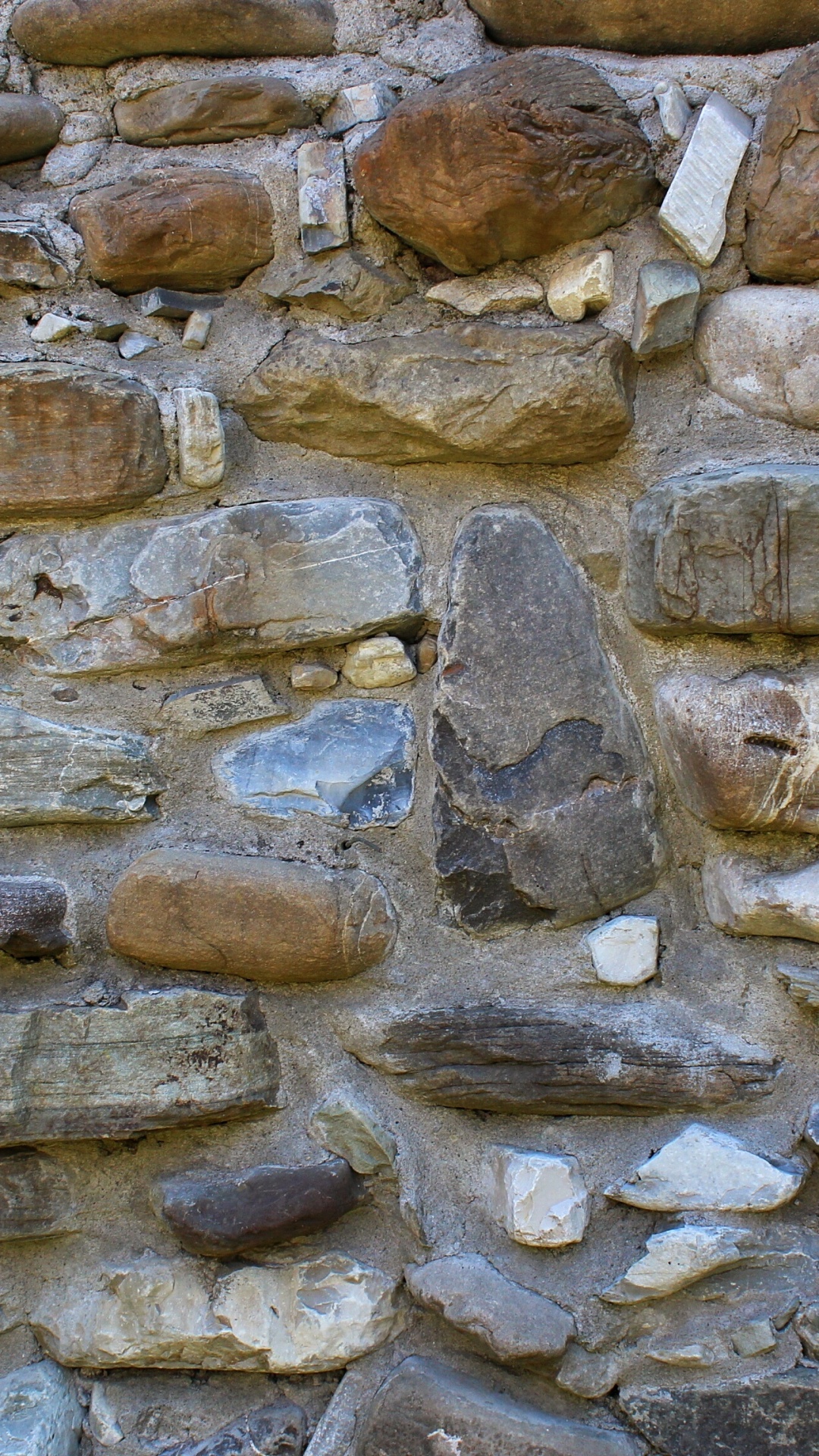 石壁, 鹅卵石, 卵石, 考古遗址, 考古学 壁纸 1080x1920 允许