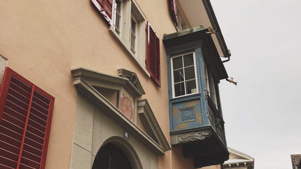 House, Balcony, Roof, Property, Facade. Wallpaper in 1280x720 Resolution