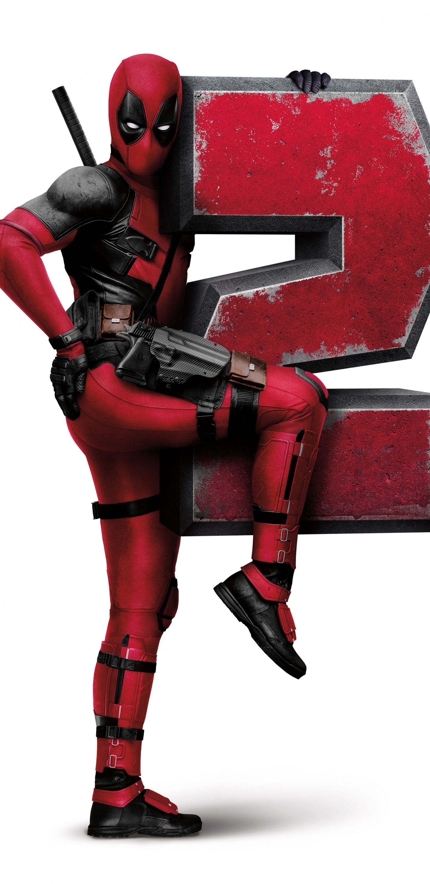 Roter Und Schwarzer Eisenmann. Wallpaper in 1440x2960 Resolution