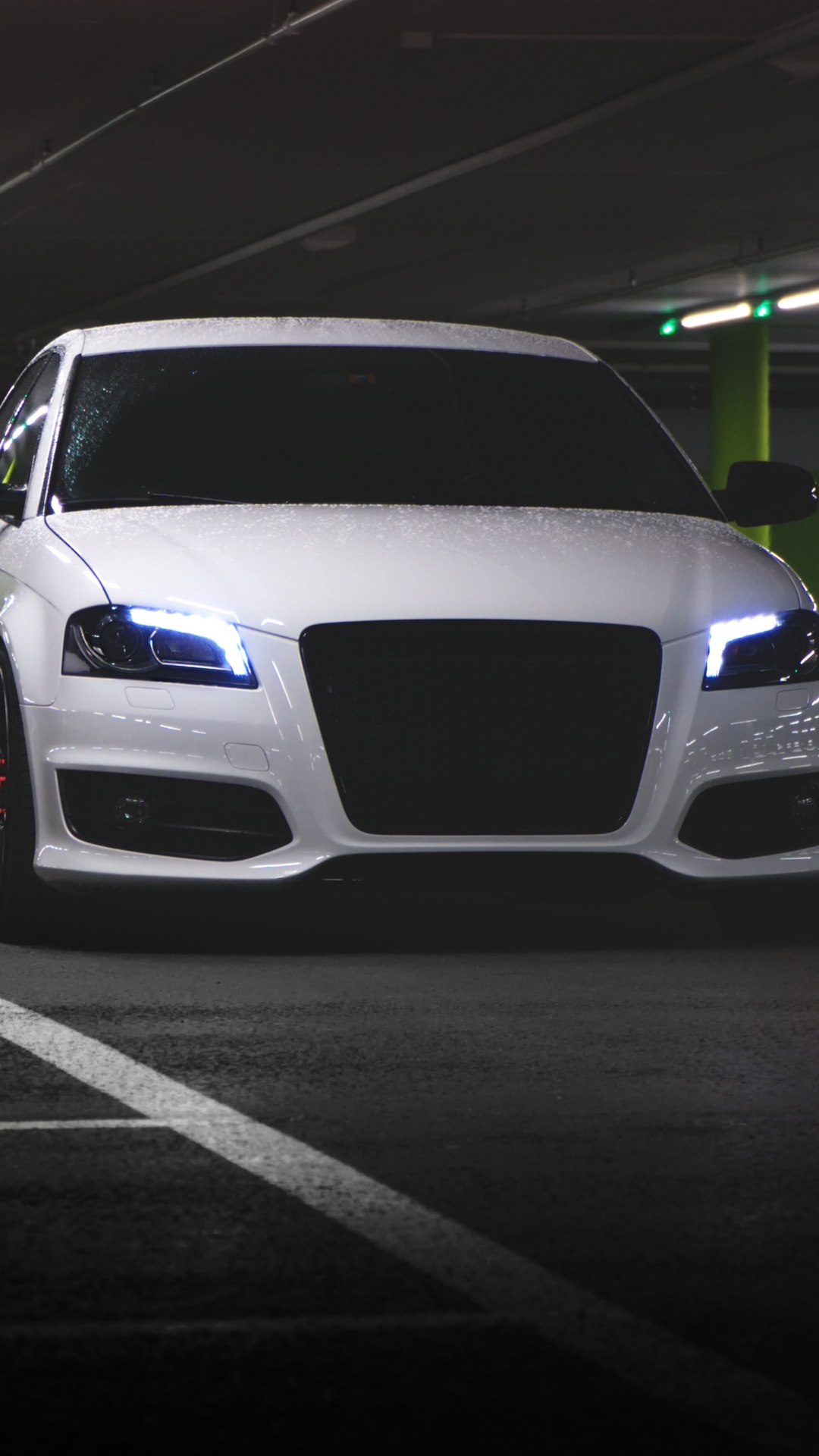 White Bmw m 3 Parked on Parking Lot. Wallpaper in 1080x1920 Resolution