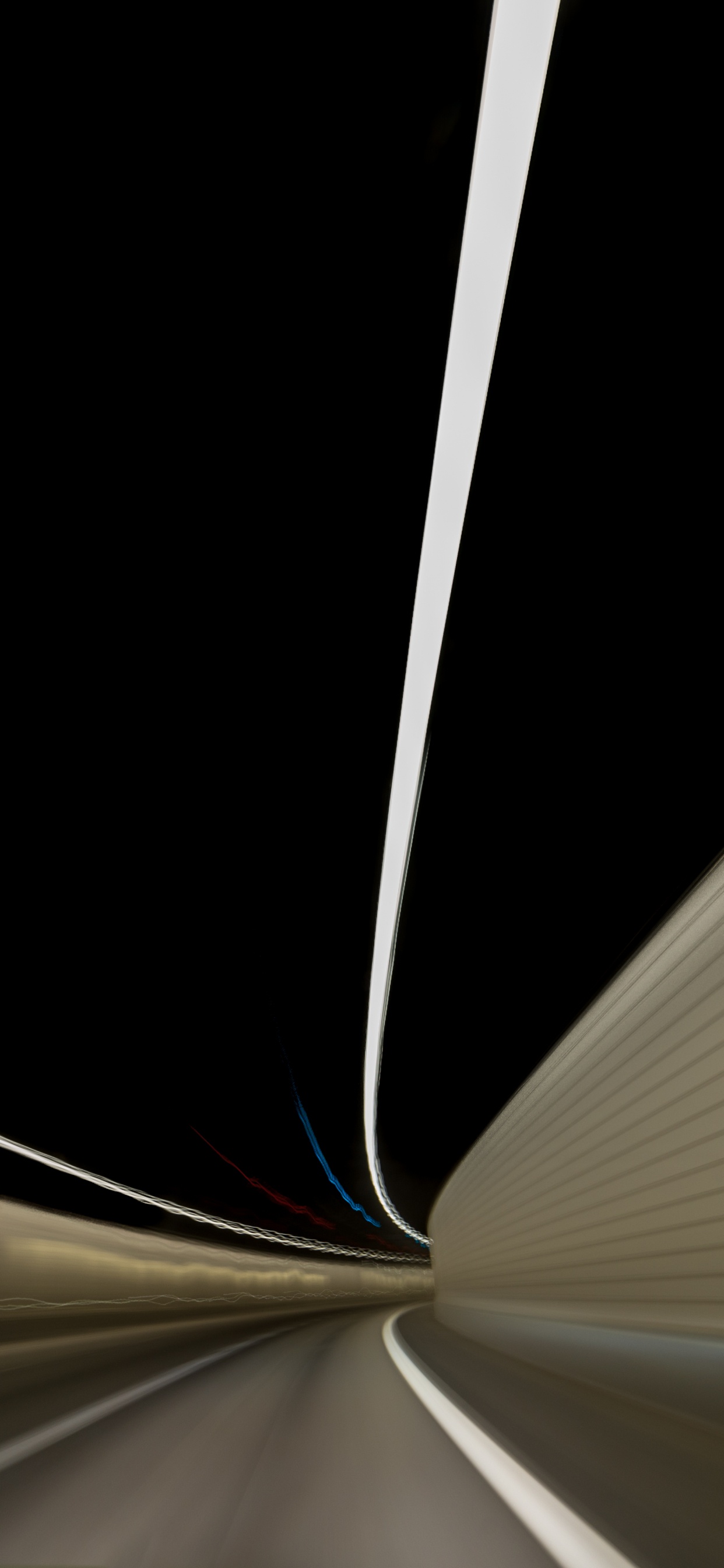 Lumière Blanche et Jaune Sur Fond Noir. Wallpaper in 1242x2688 Resolution