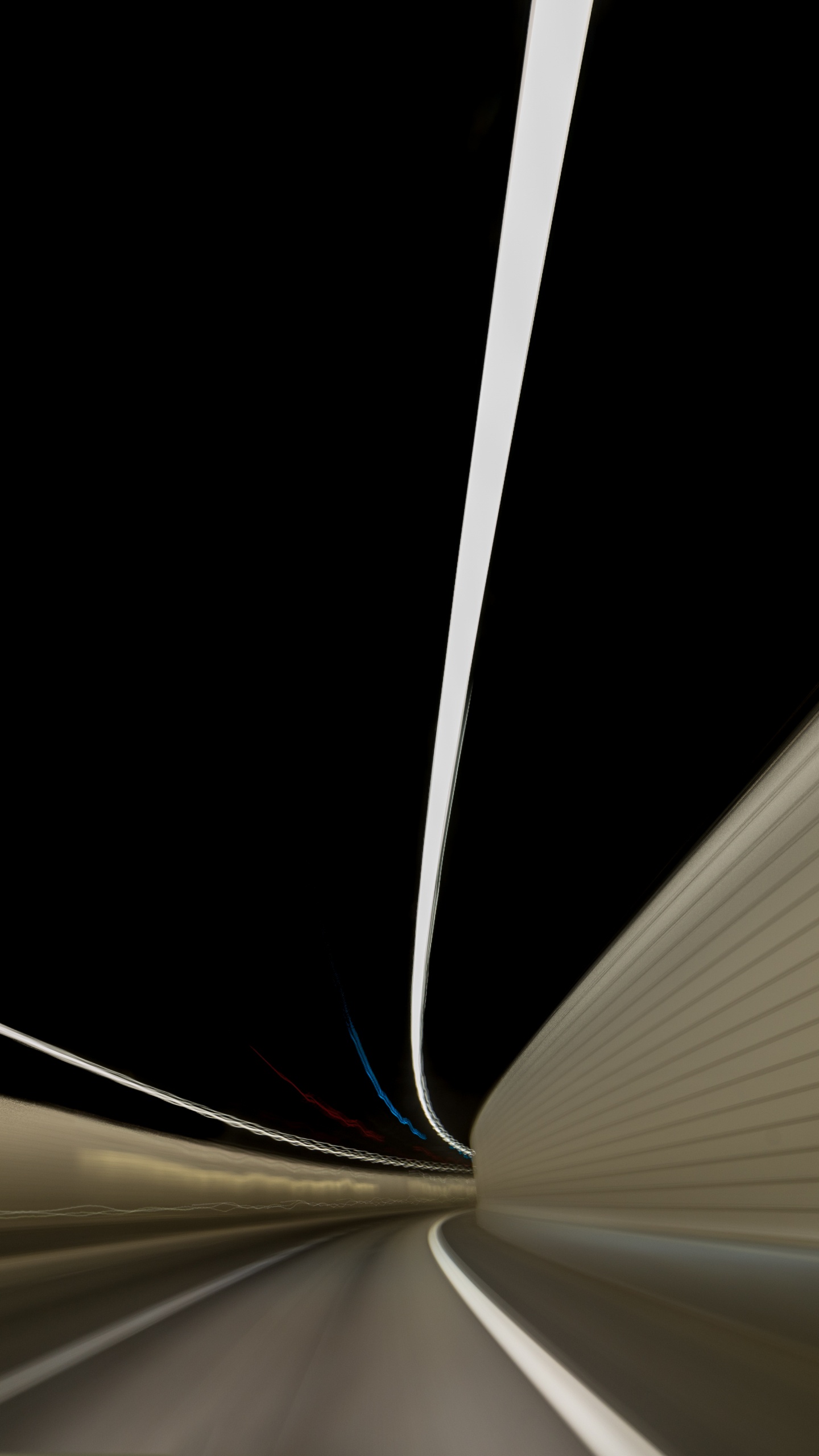 White and Yellow Light on Black Background. Wallpaper in 1440x2560 Resolution