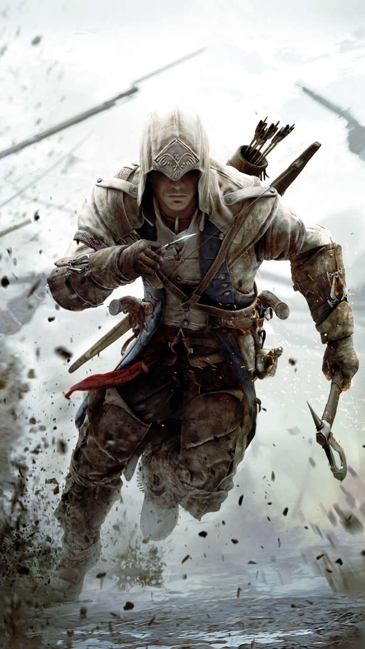 Assassins Creed, Assassins Creed III, Assassins Creed Syndicat, Assassins Creed Unity, Ubisoft. Wallpaper in 720x1280 Resolution